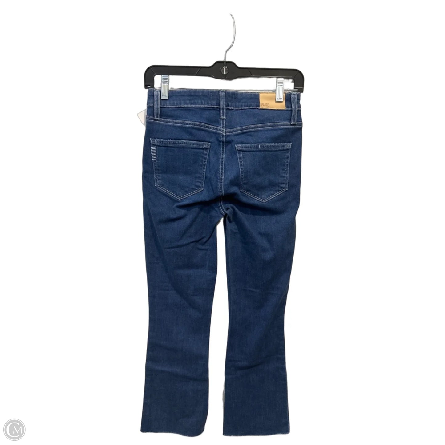 Jeans Flared By Paige In Blue Denim, Size: 2