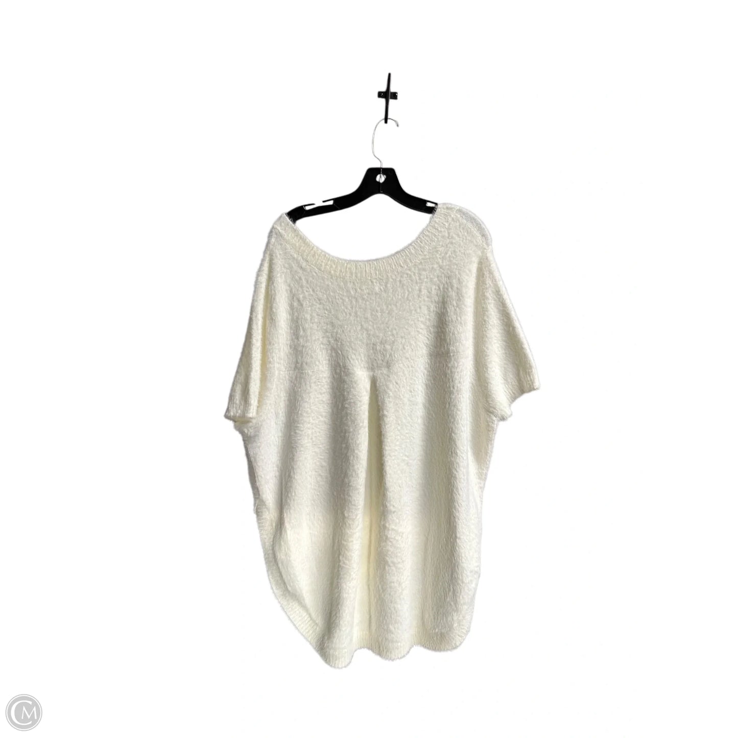 Sweater By Anthropologie In White, Size: Xl