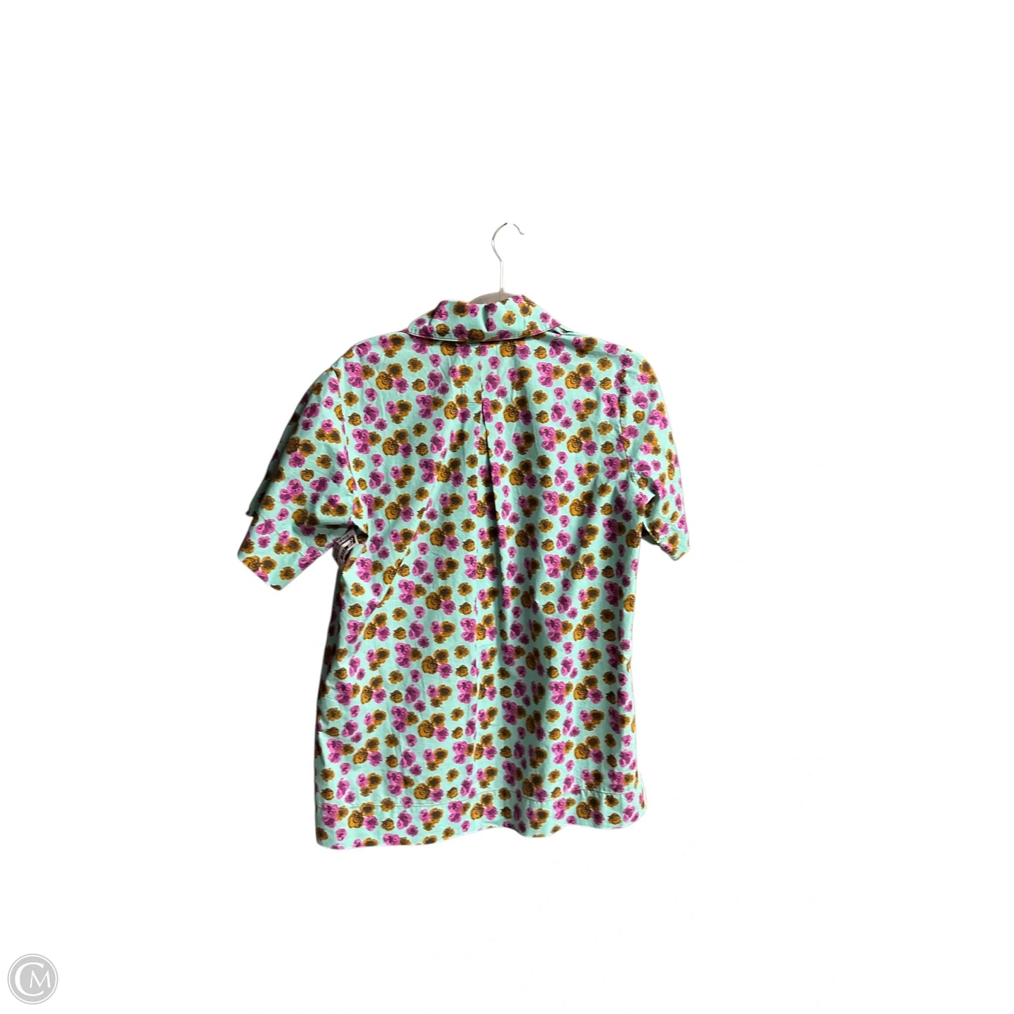 Top Short Sleeve By Clothes Mentor In Floral Print, Size: Xs