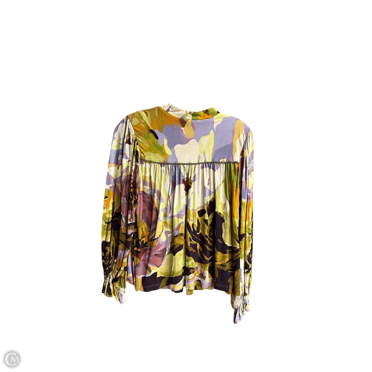 Top Long Sleeve By Bl-nk In Multi-colored, Size: S