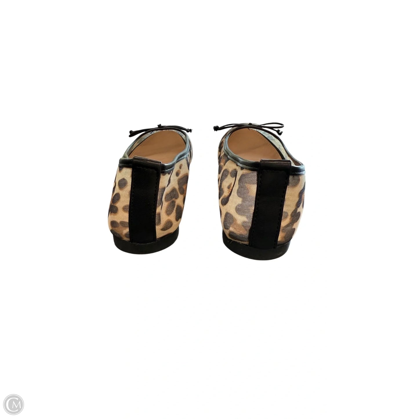 Shoes Flats By Clothes Mentor In Animal Print, Size: 8