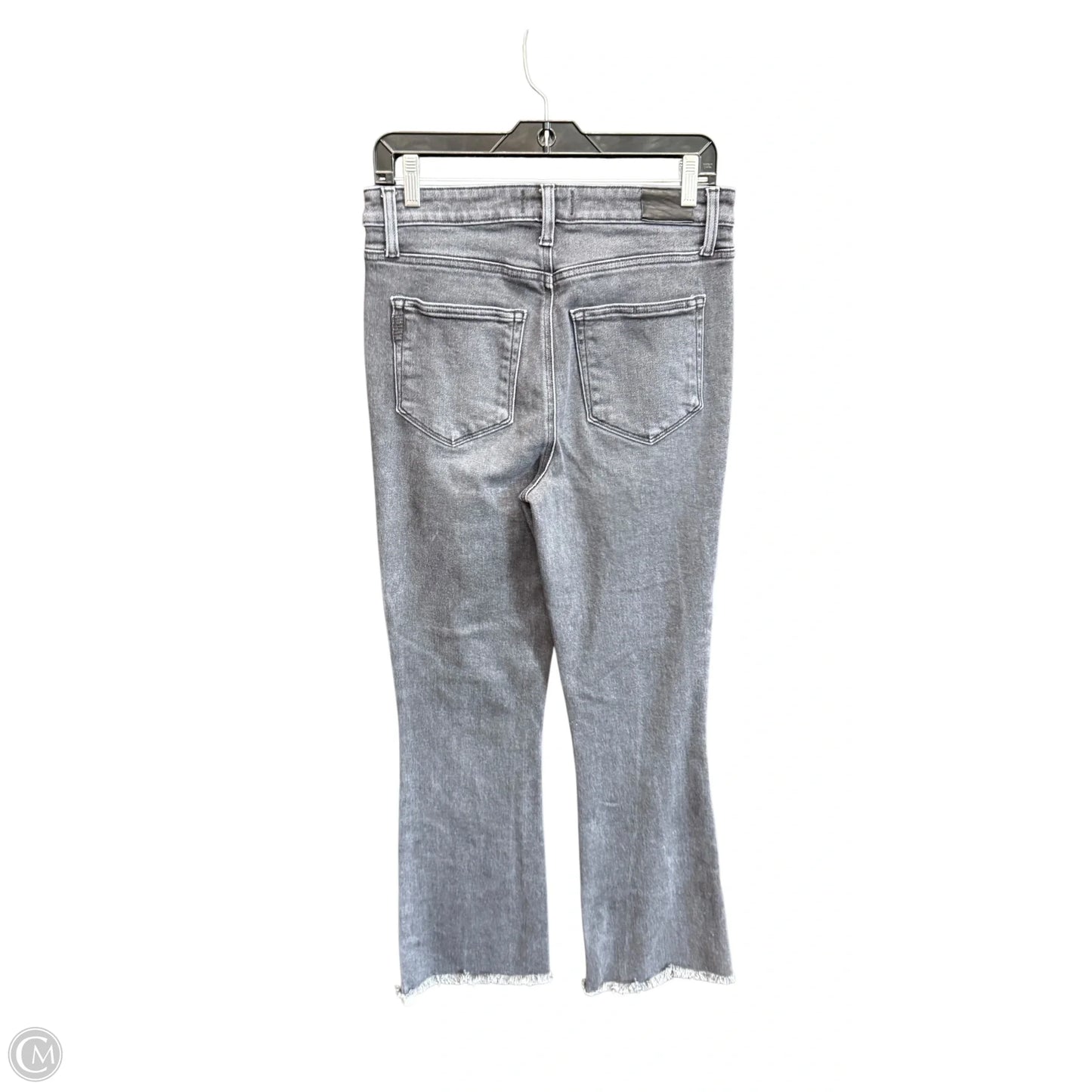 Jeans Skinny By Paige In Black Denim, Size: 6