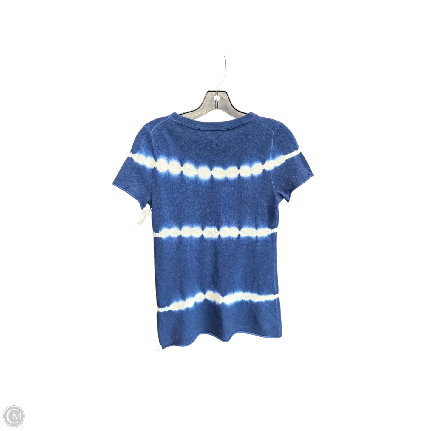 Sweater Short Sleeve By J. Crew In Blue, Size: S