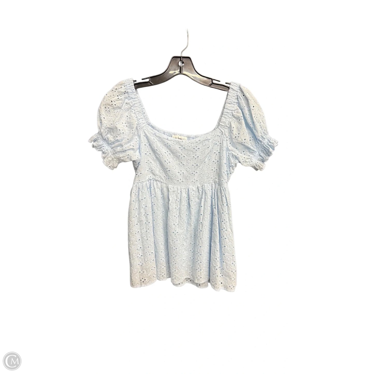 Top Short Sleeve By Clothes Mentor In Blue, Size: S