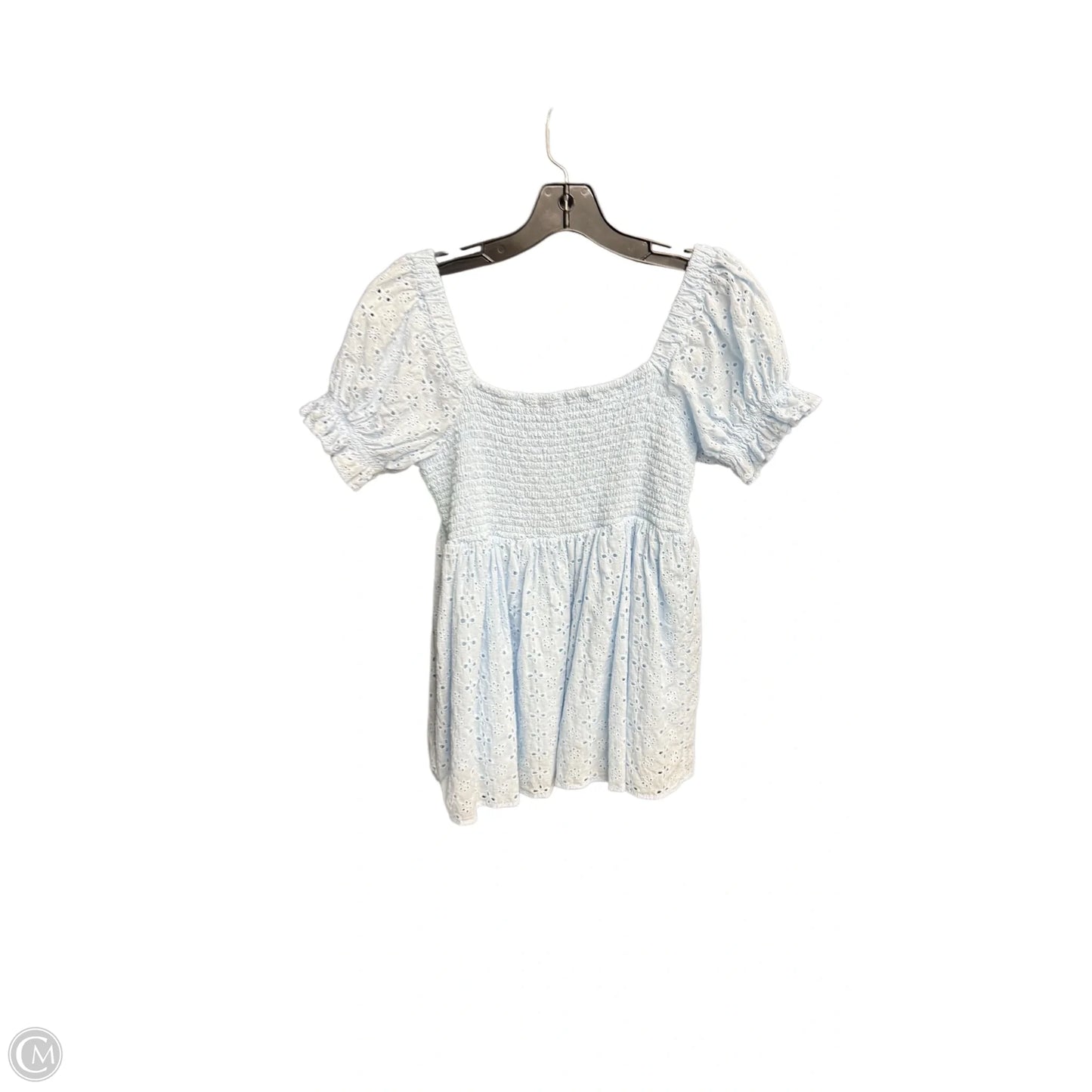 Top Short Sleeve By Clothes Mentor In Blue, Size: S