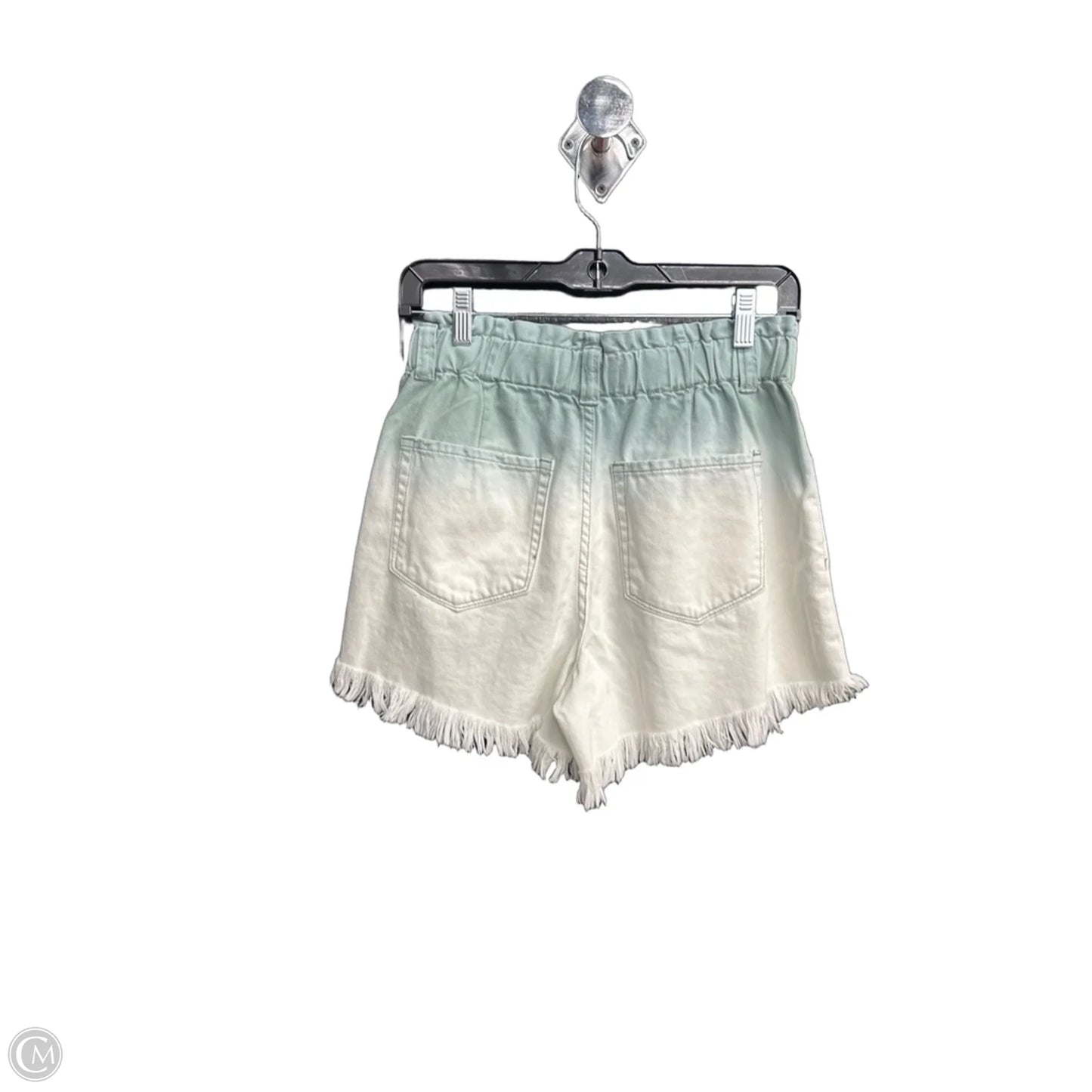 Shorts By Vervet In Green & White, Size: M