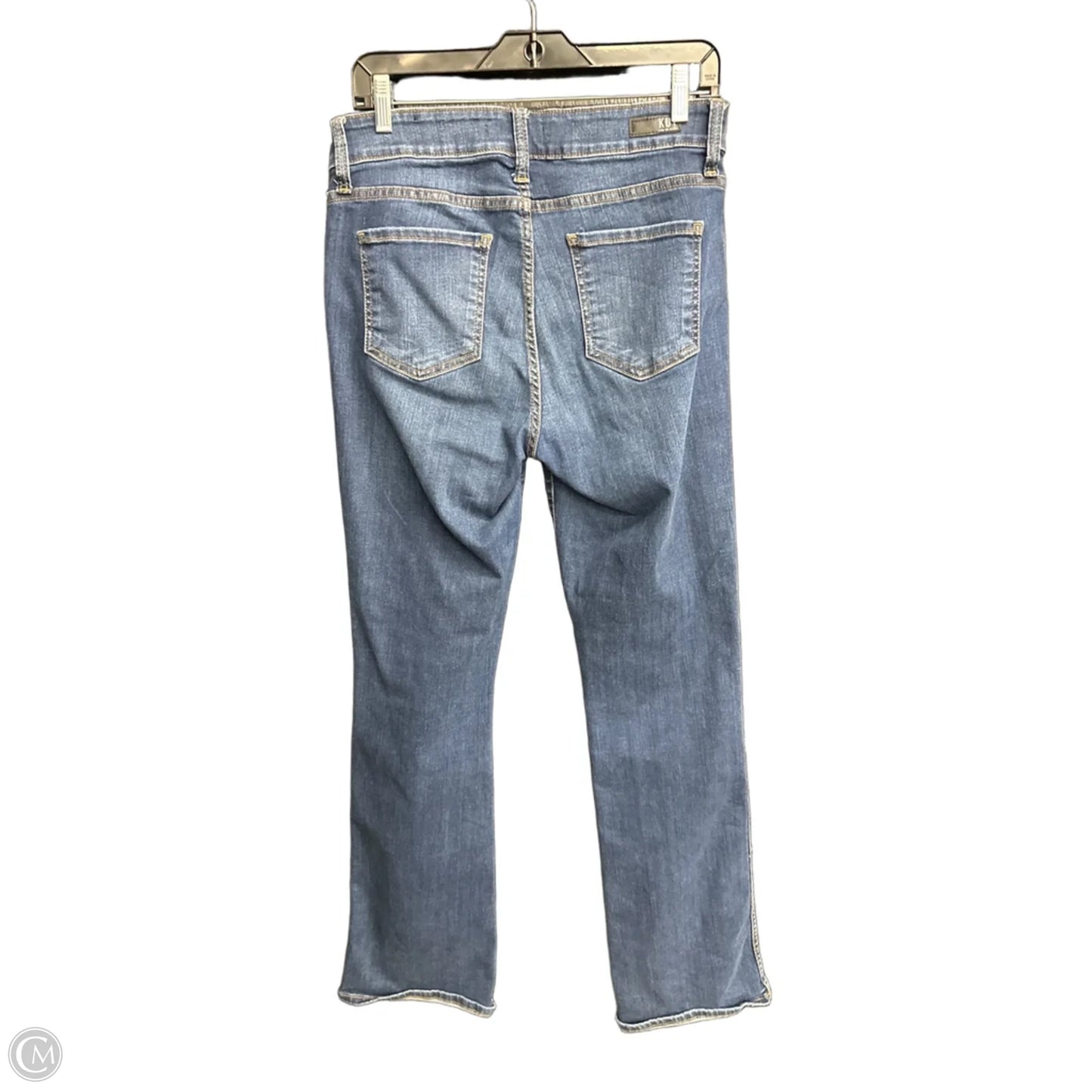 Jeans Straight By Kut In Blue Denim, Size: 8