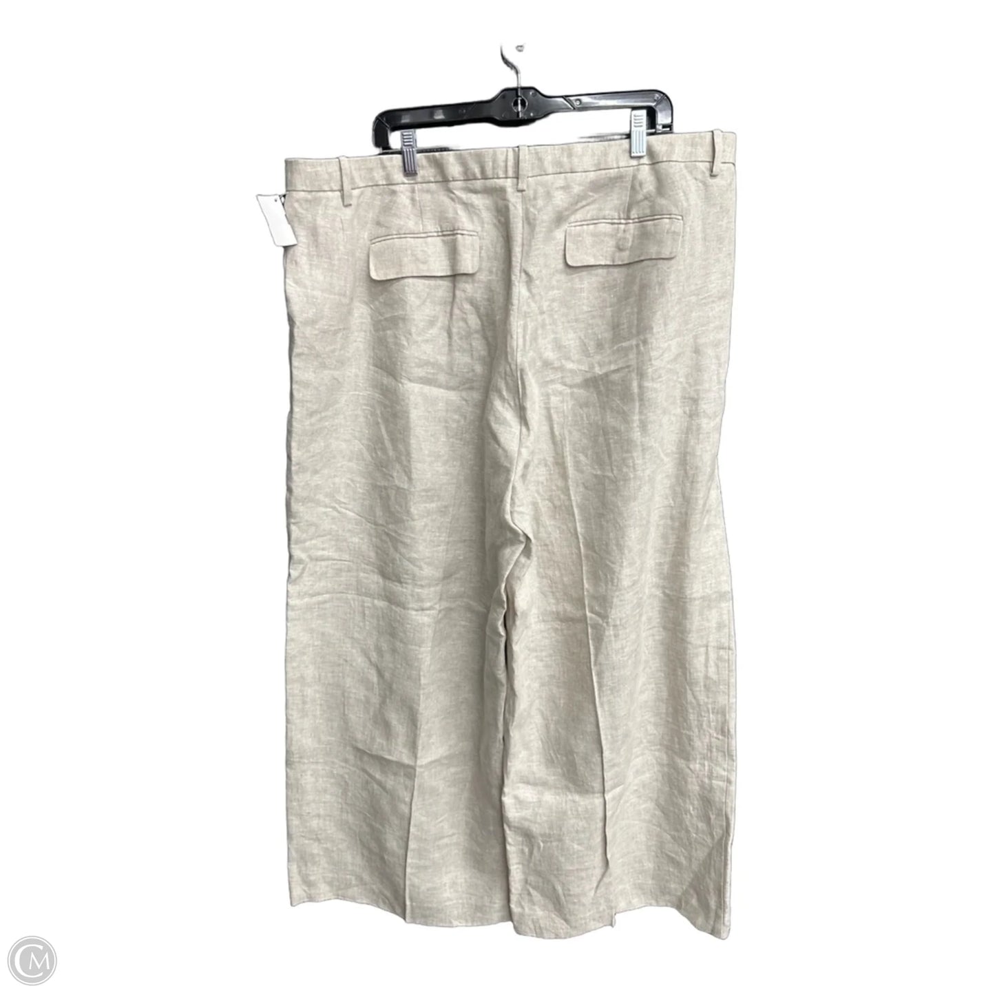 Pants Wide Leg By J. Crew In Beige, Size: 20