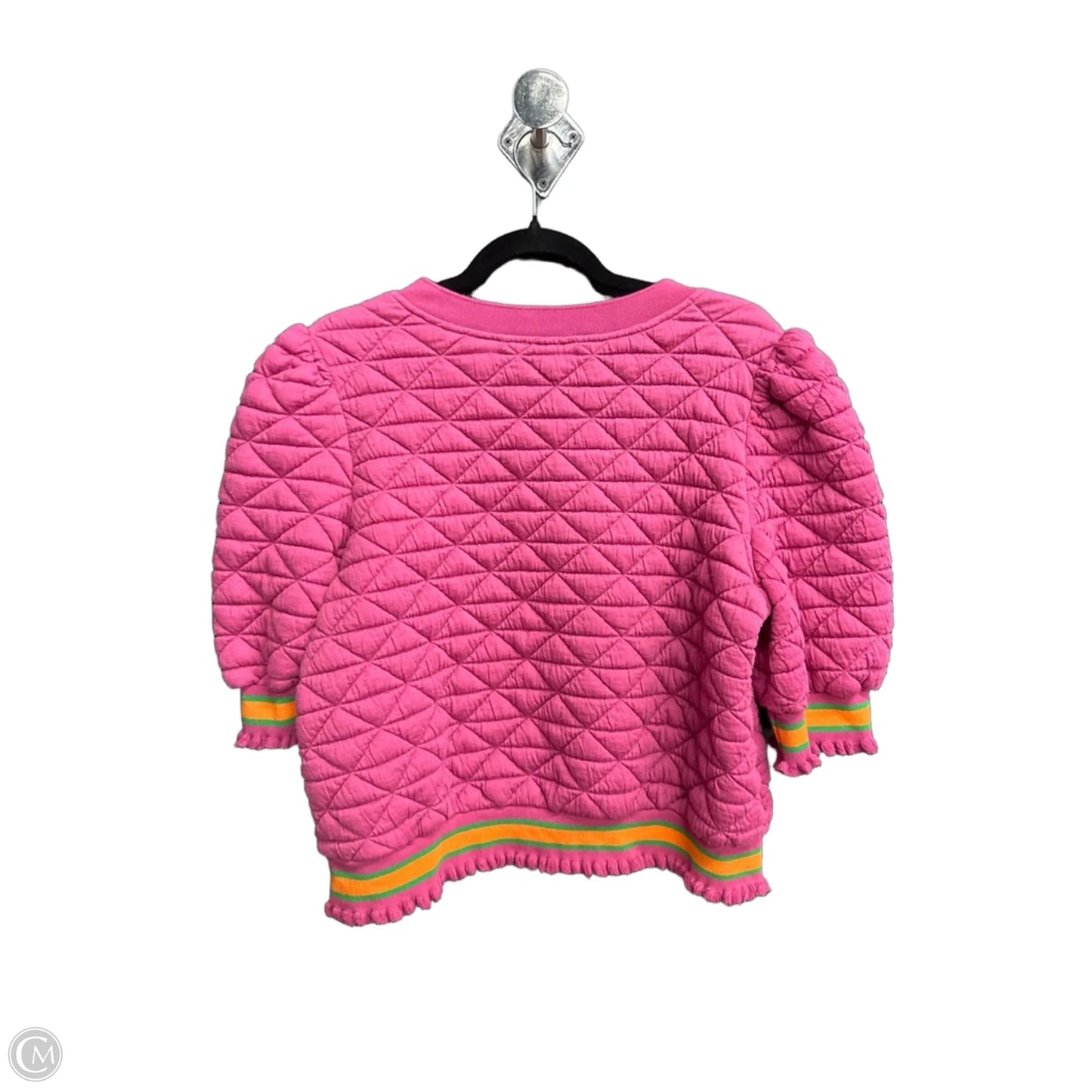 Top Short Sleeve By Voy In Purple, Size: M