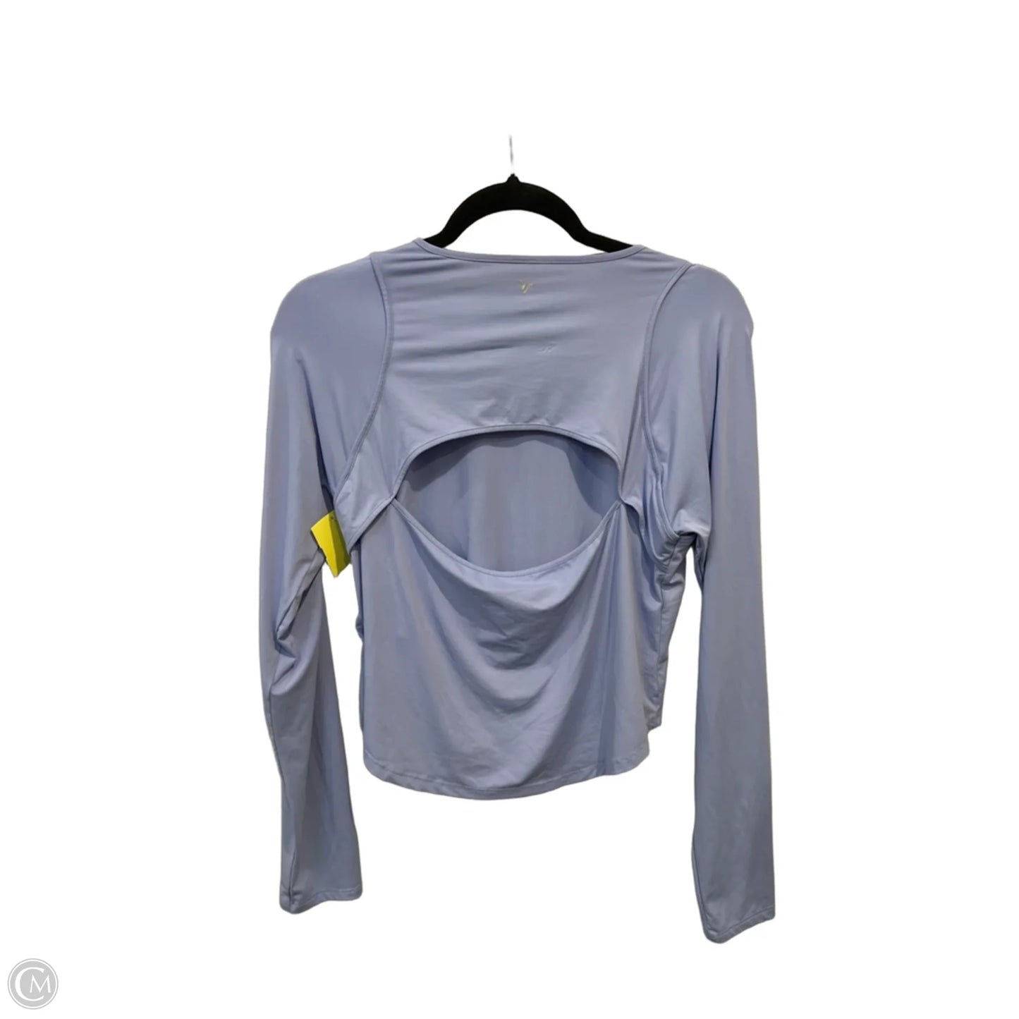 Athletic Top Long Sleeve Crewneck By Old Navy In Blue, Size: L