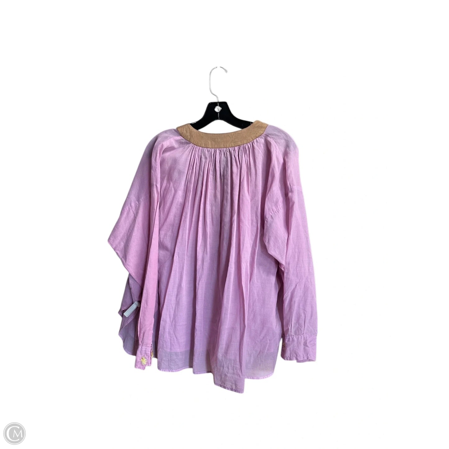 Top Long Sleeve By Clothes Mentor In Purple, Size: S
