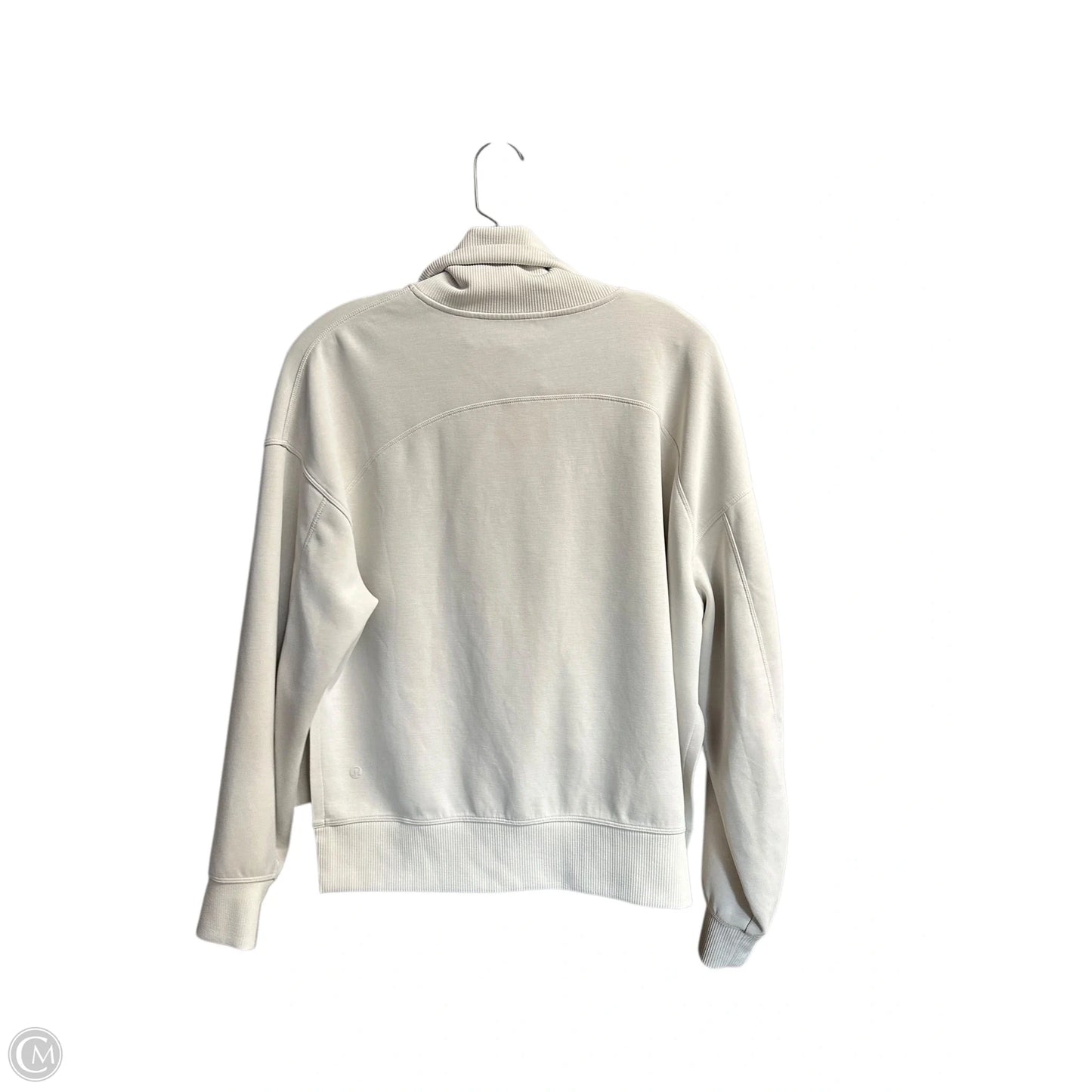 Sweatshirt Collar By Lululemon In Tan, Size: S