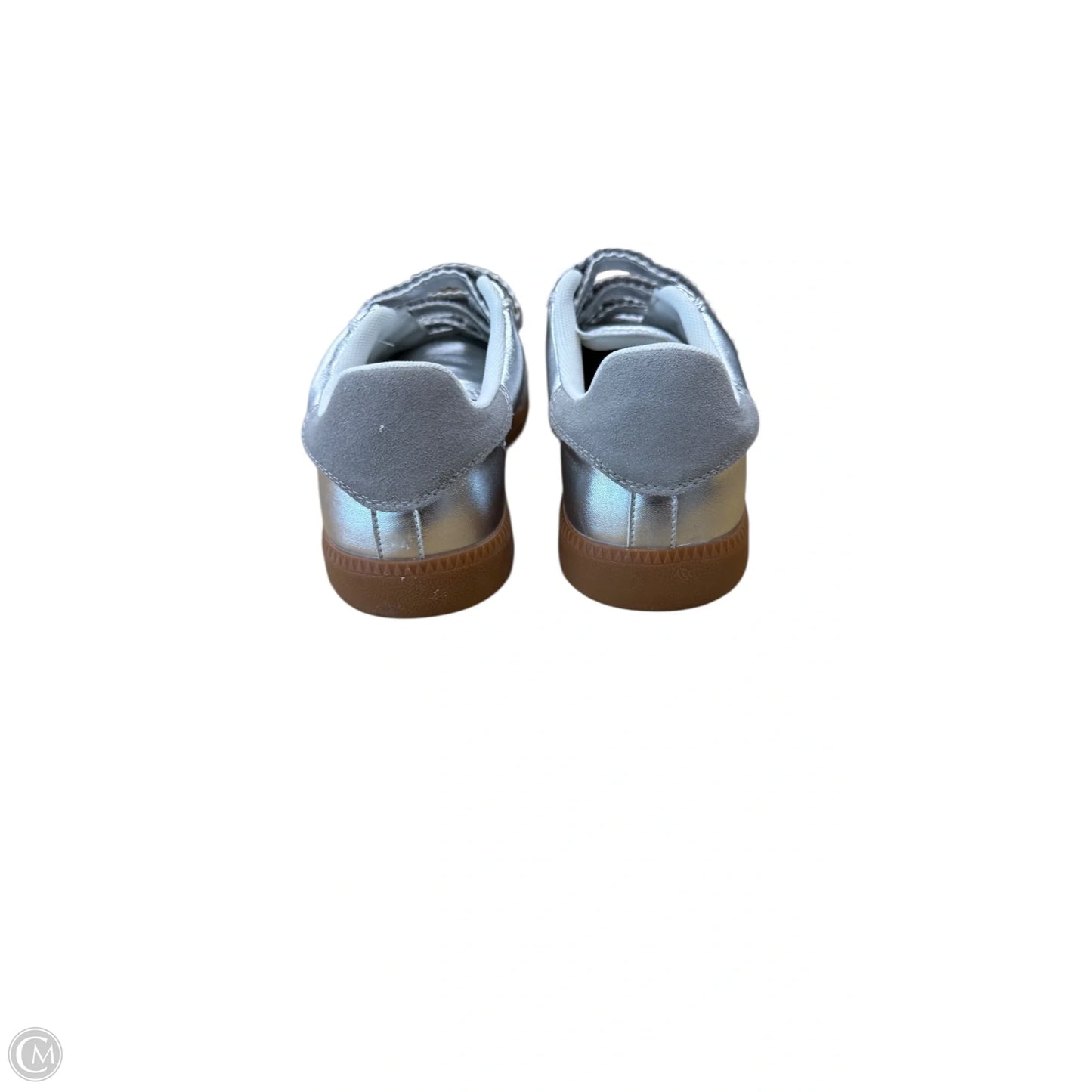 Shoes Flats By Steve Madden In Silver, Size: 8