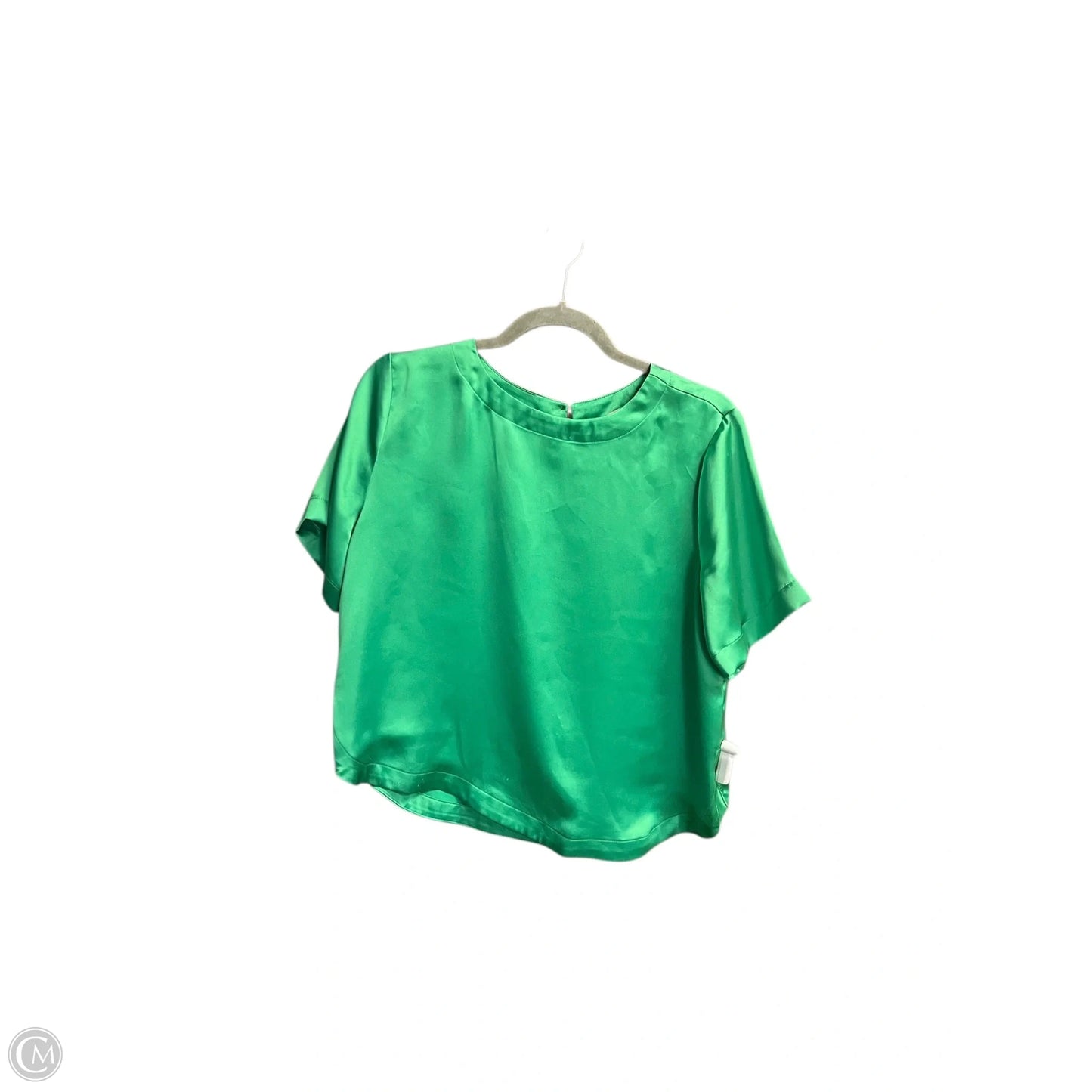 Top Short Sleeve By Loft In Green, Size: S