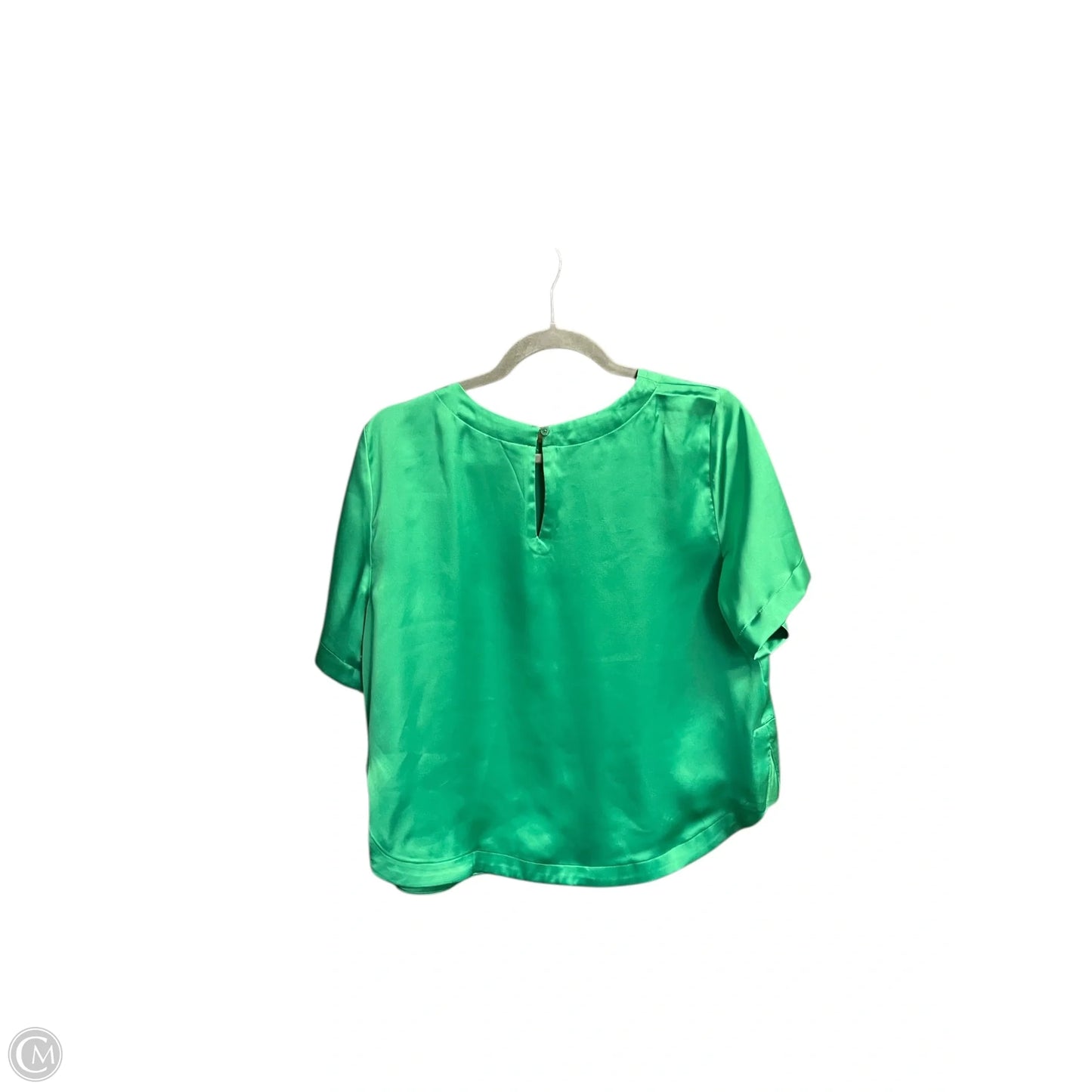 Top Short Sleeve By Loft In Green, Size: S