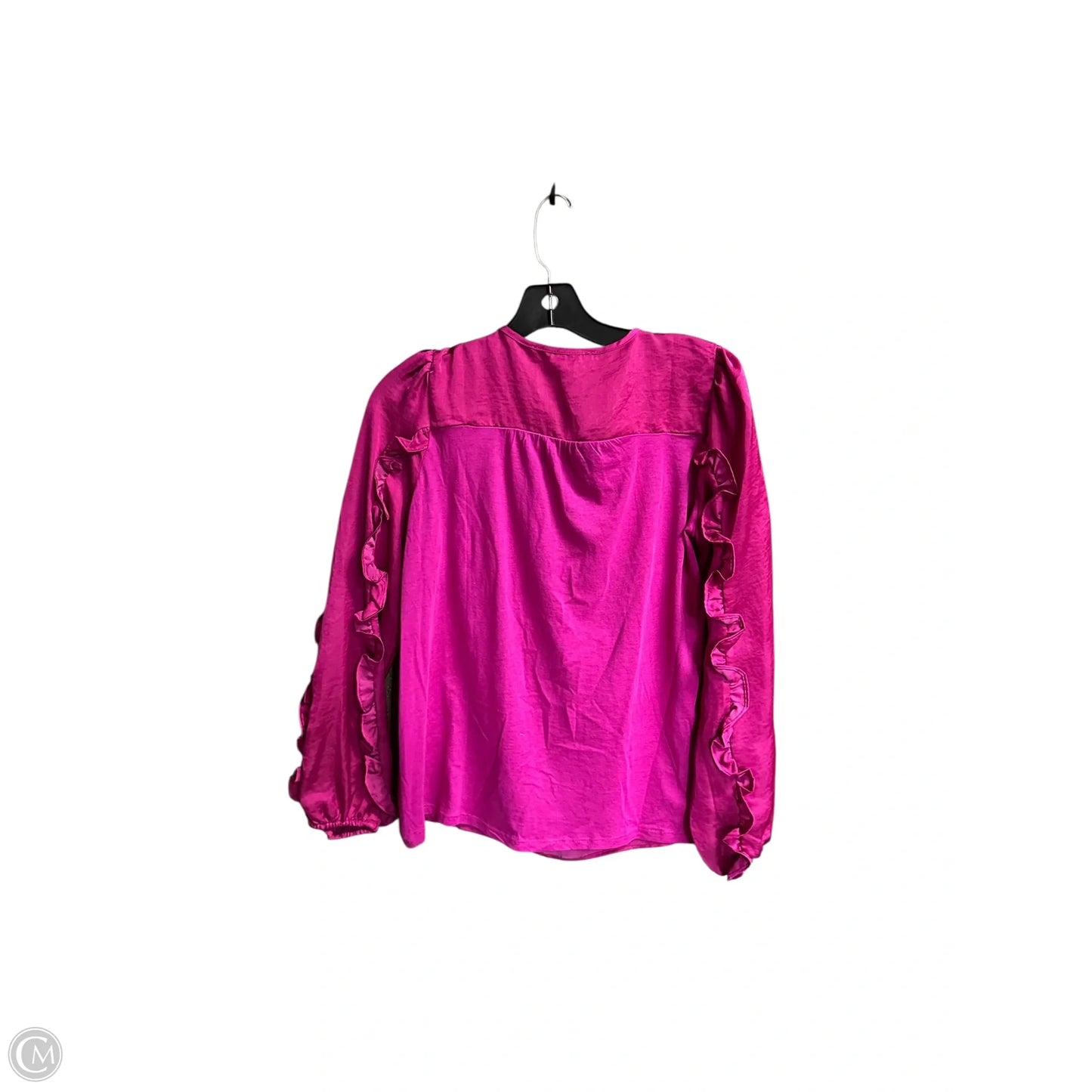 Top Long Sleeve By Loft In Purple, Size: Xs