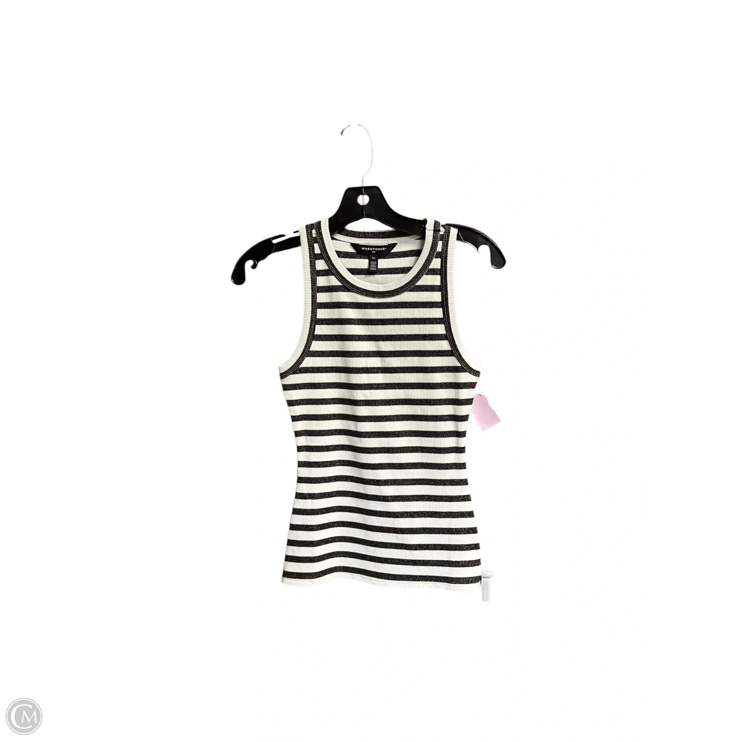 Top Sleeveless By White House Black Market In Striped Pattern, Size: Xs