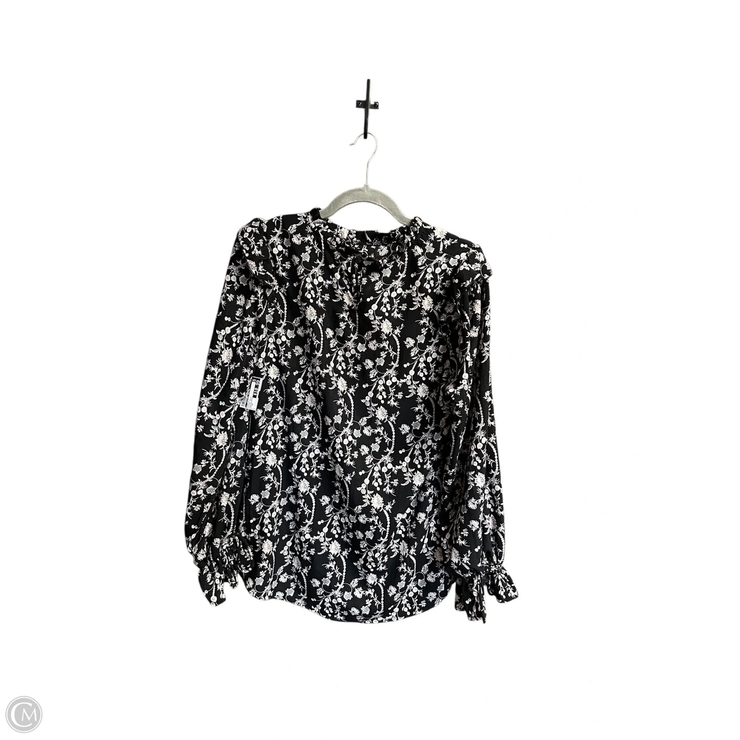 Top Long Sleeve By Clothes Mentor In Floral Print, Size: M