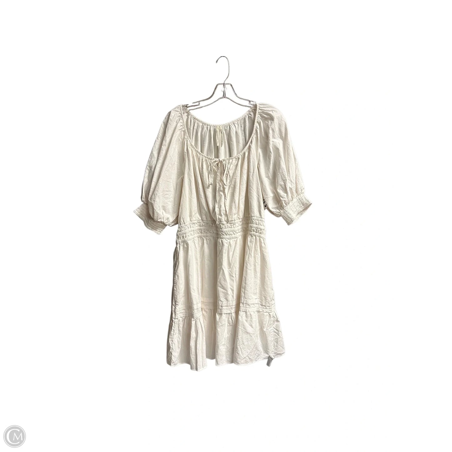 Dress Casual Short By Anthropologie In White, Size: Xl