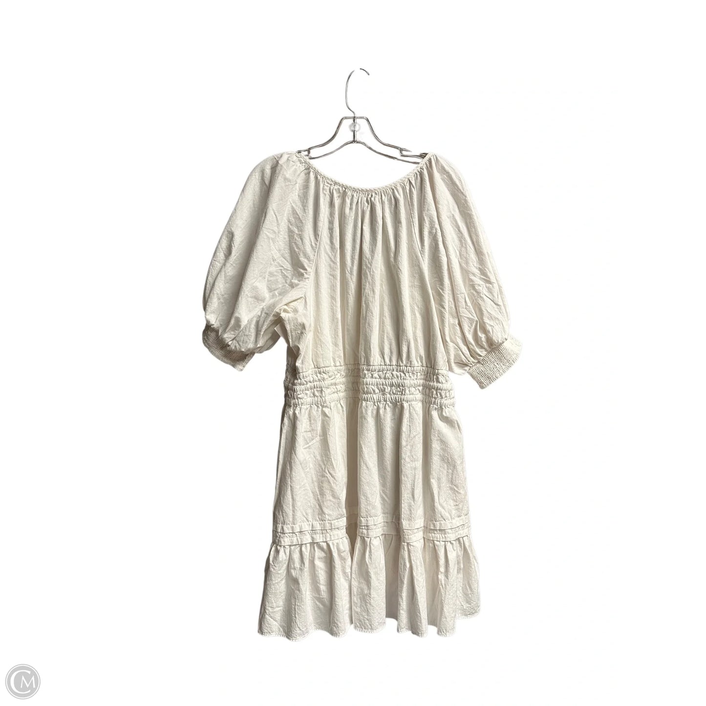 Dress Casual Short By Anthropologie In White, Size: Xl