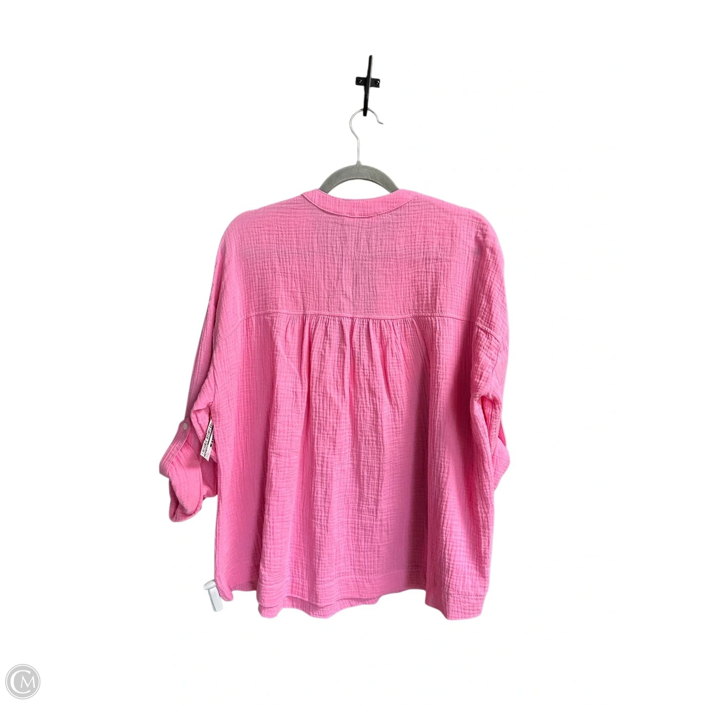 Top Long Sleeve By Ces Femme In Pink, Size: M
