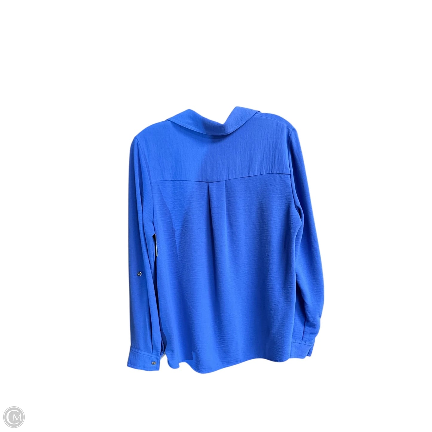 Top Long Sleeve By Rachel Zoe In Blue, Size: S