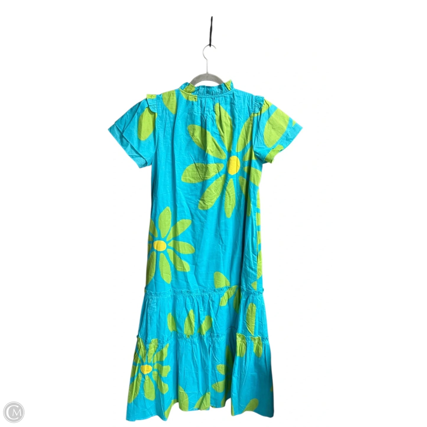 Dress Casual Maxi By J.marie In Blue & Green, Size: S