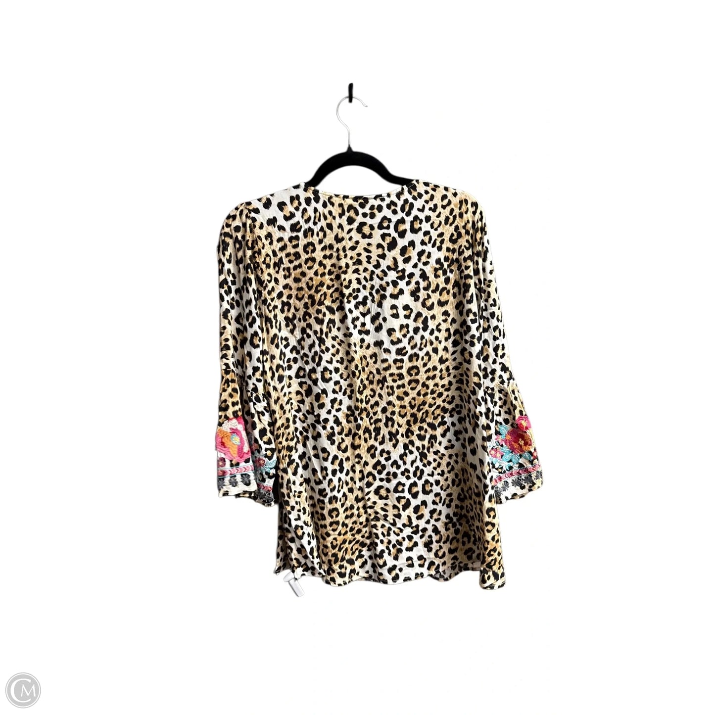 Top Long Sleeve By Savanna Jane In Multi-colored, Size: S