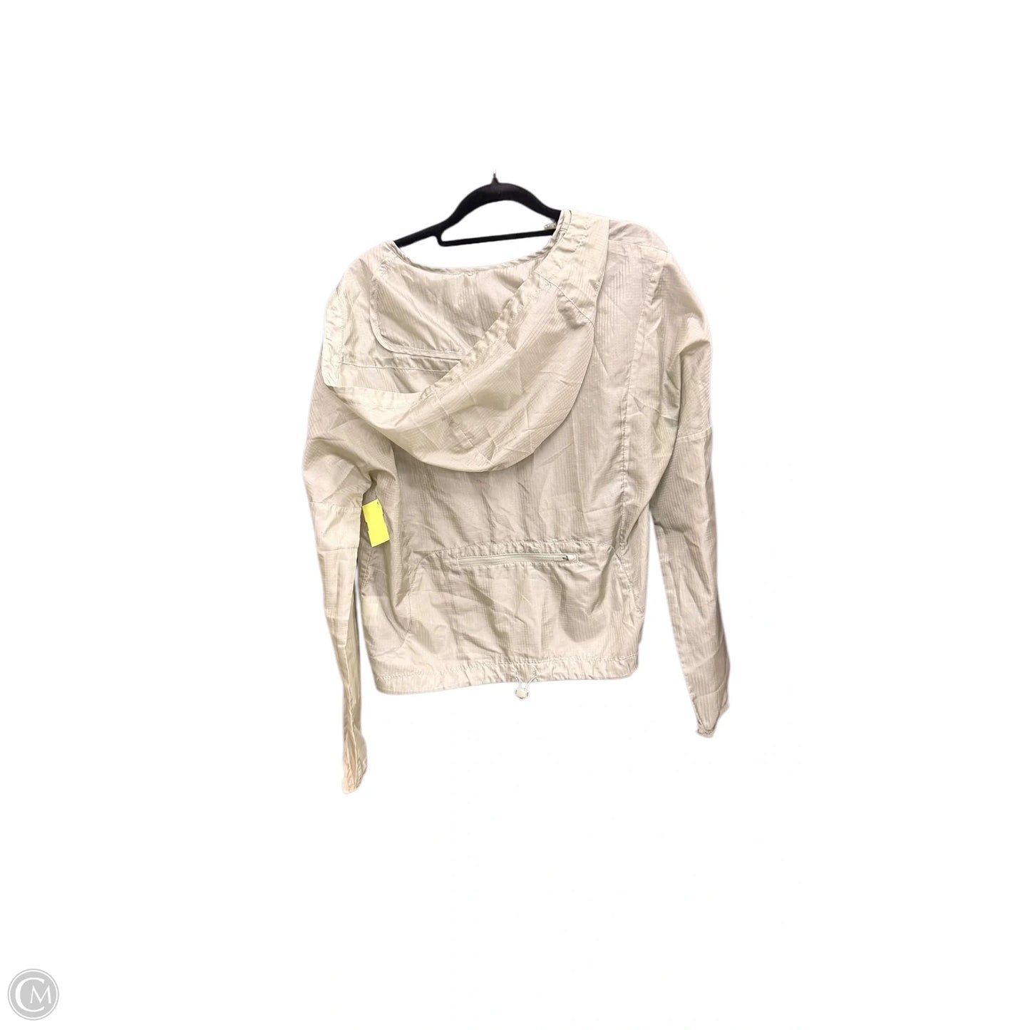 Athletic Jacket By Nike In Green, Size: S