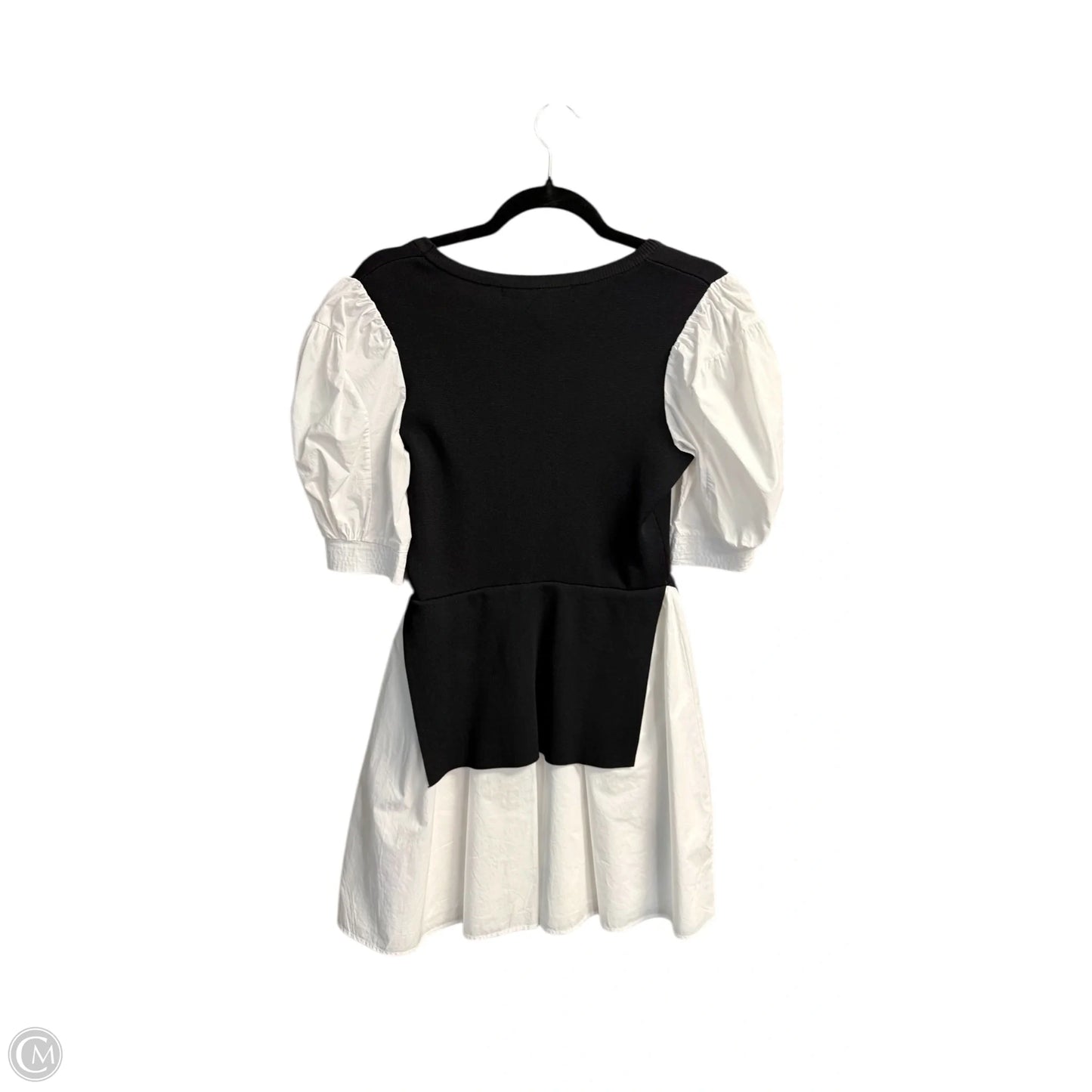 Dress Casual Short By English Factory In Black & White, Size: Xs