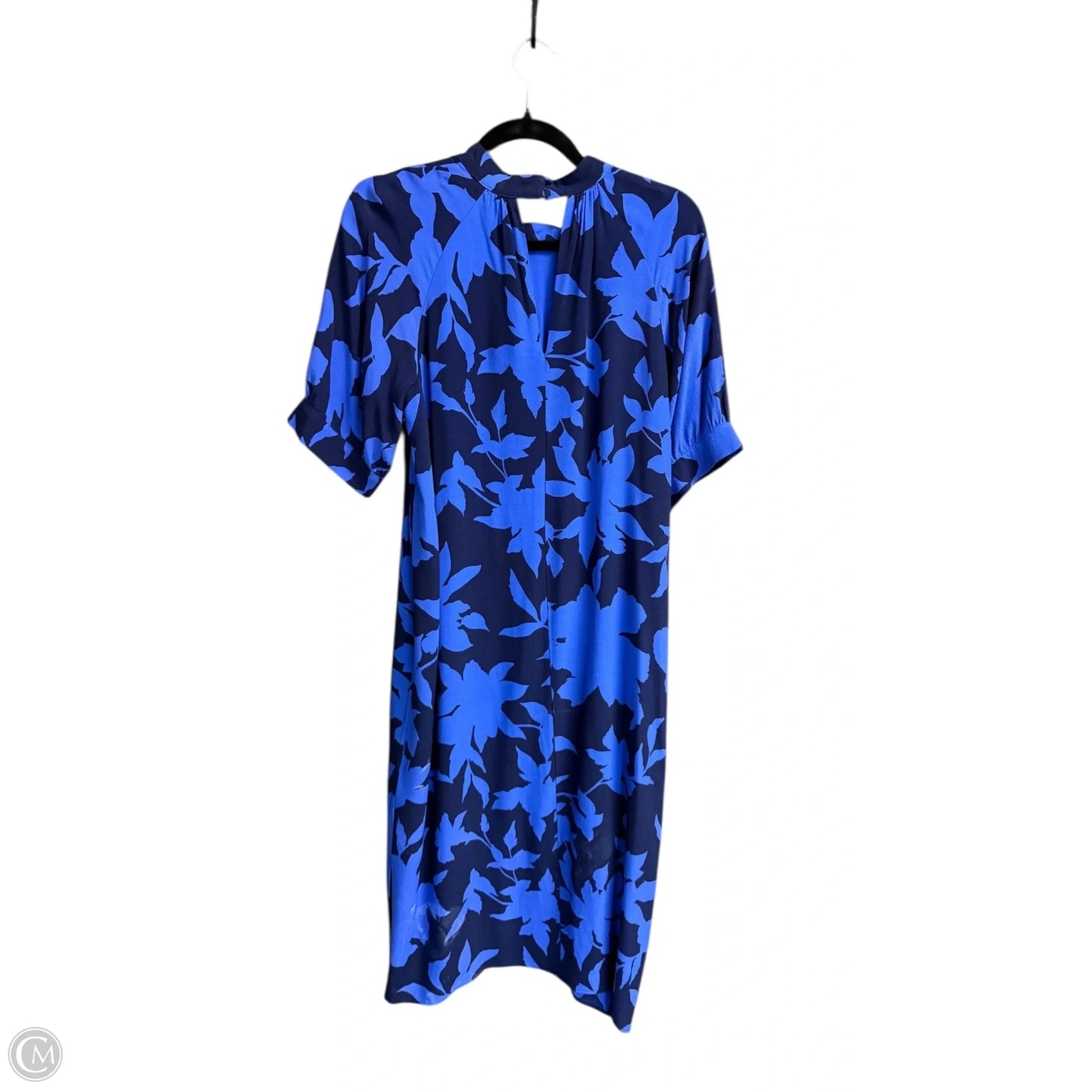 Dress Casual Midi By Anthropologie In Blue, Size: S