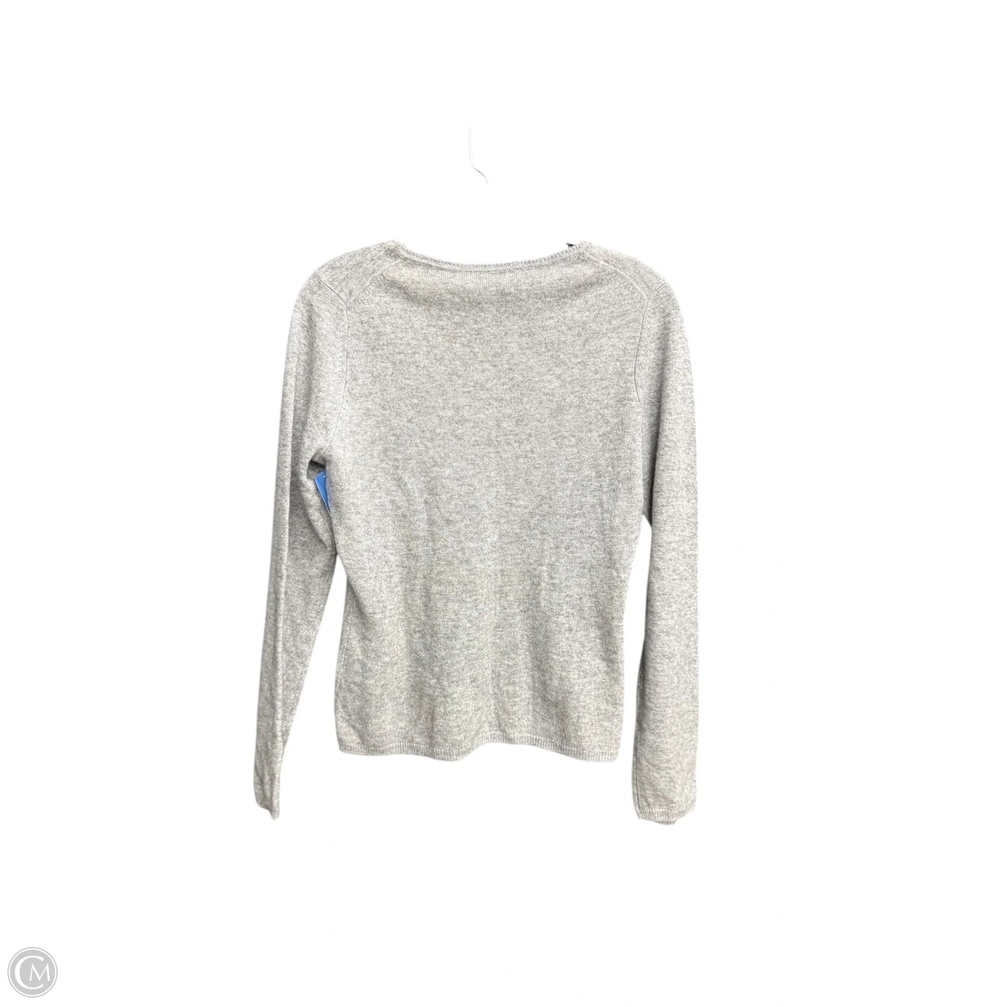 Sweater Cashmere By Clothes Mentor In Grey, Size: M
