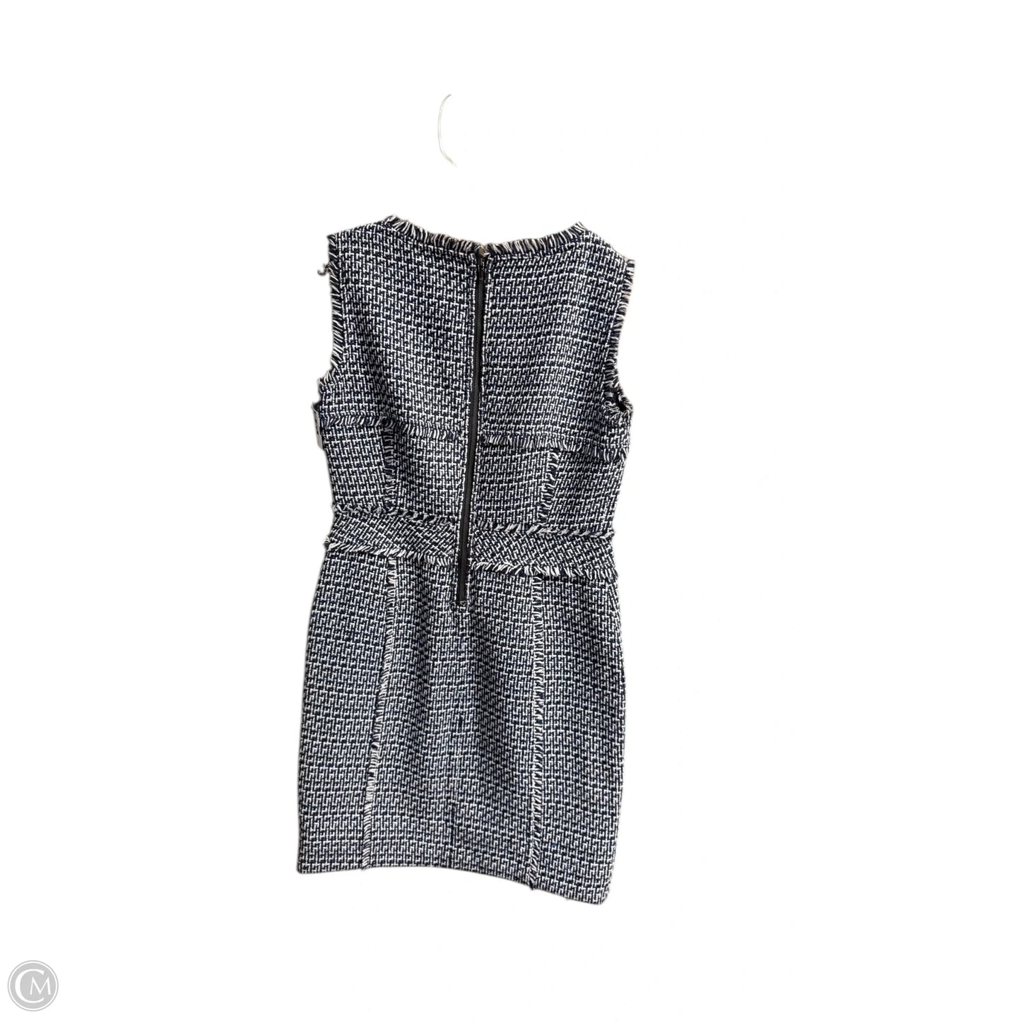 Dress Designer By Tory Burch In Blue & White, Size: M