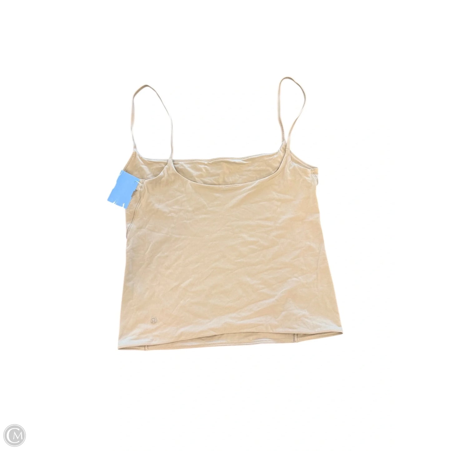 Athletic Tank Top By Lululemon In Beige, Size: S