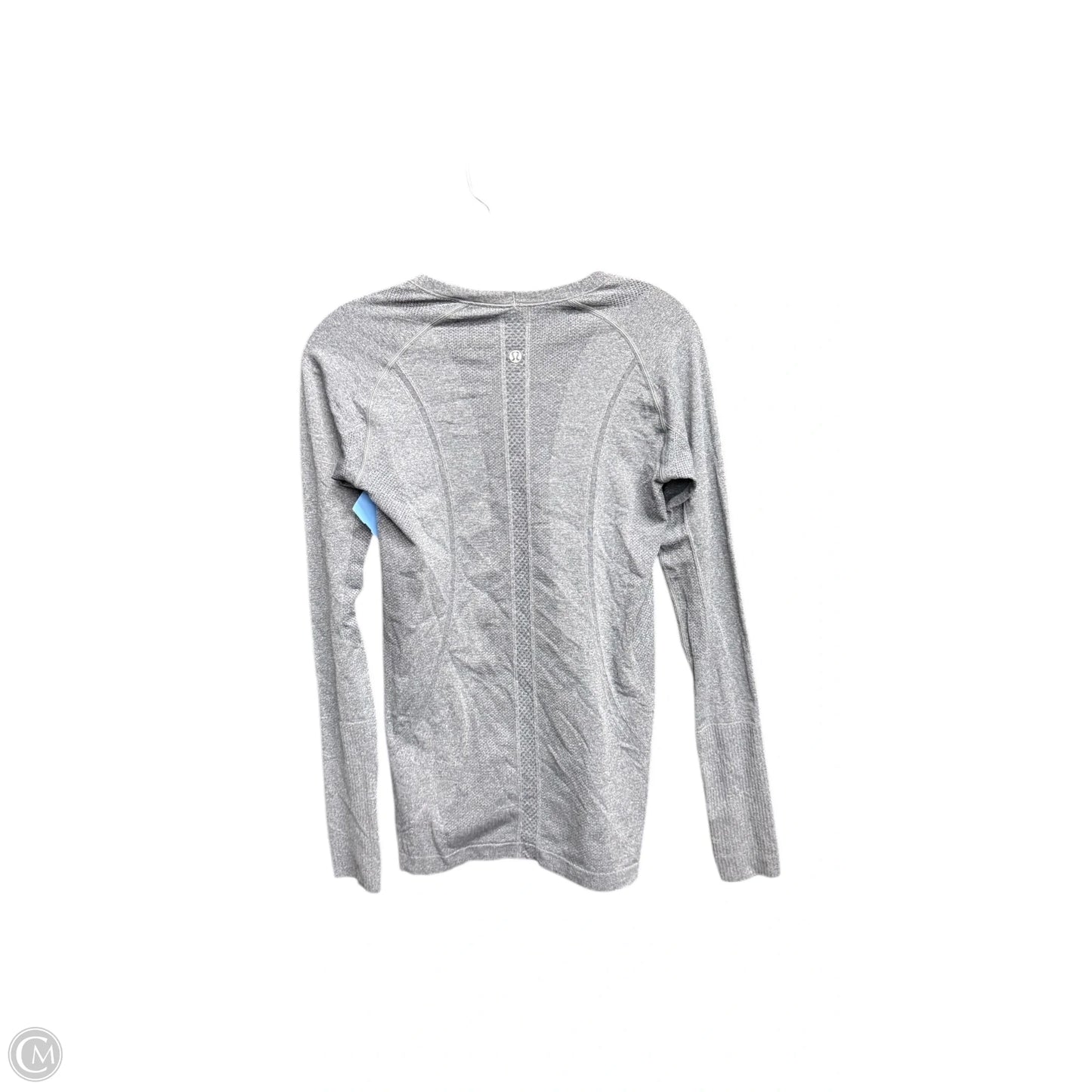 Athletic Top Long Sleeve Crewneck By Lululemon In Blue, Size: S