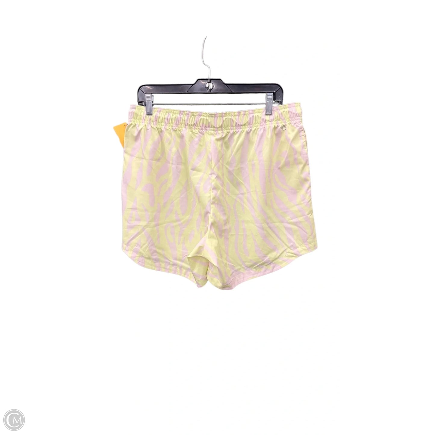 Athletic Shorts By Adidas In Zebra Print, Size: L