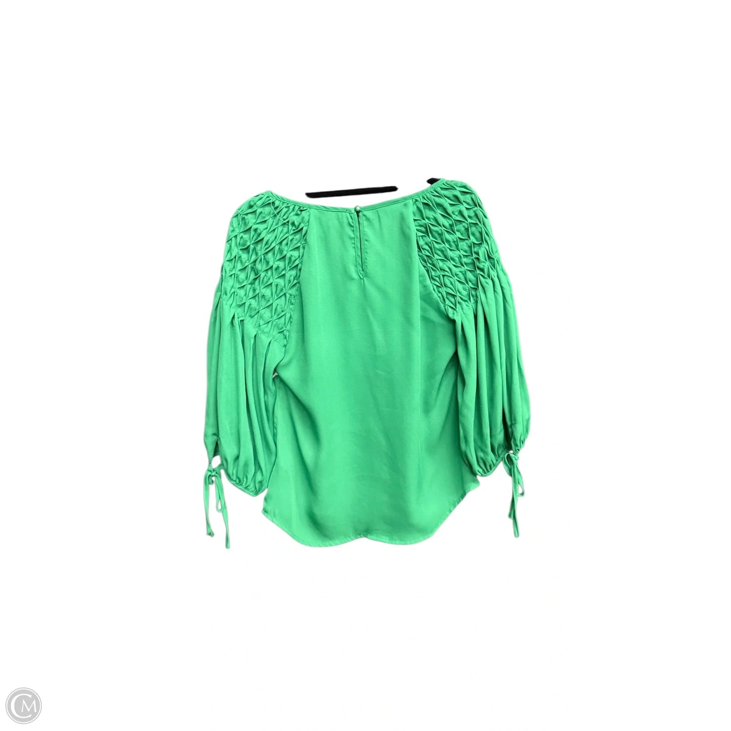 Top Short Sleeve By Milk & Honey In Green, Size: S