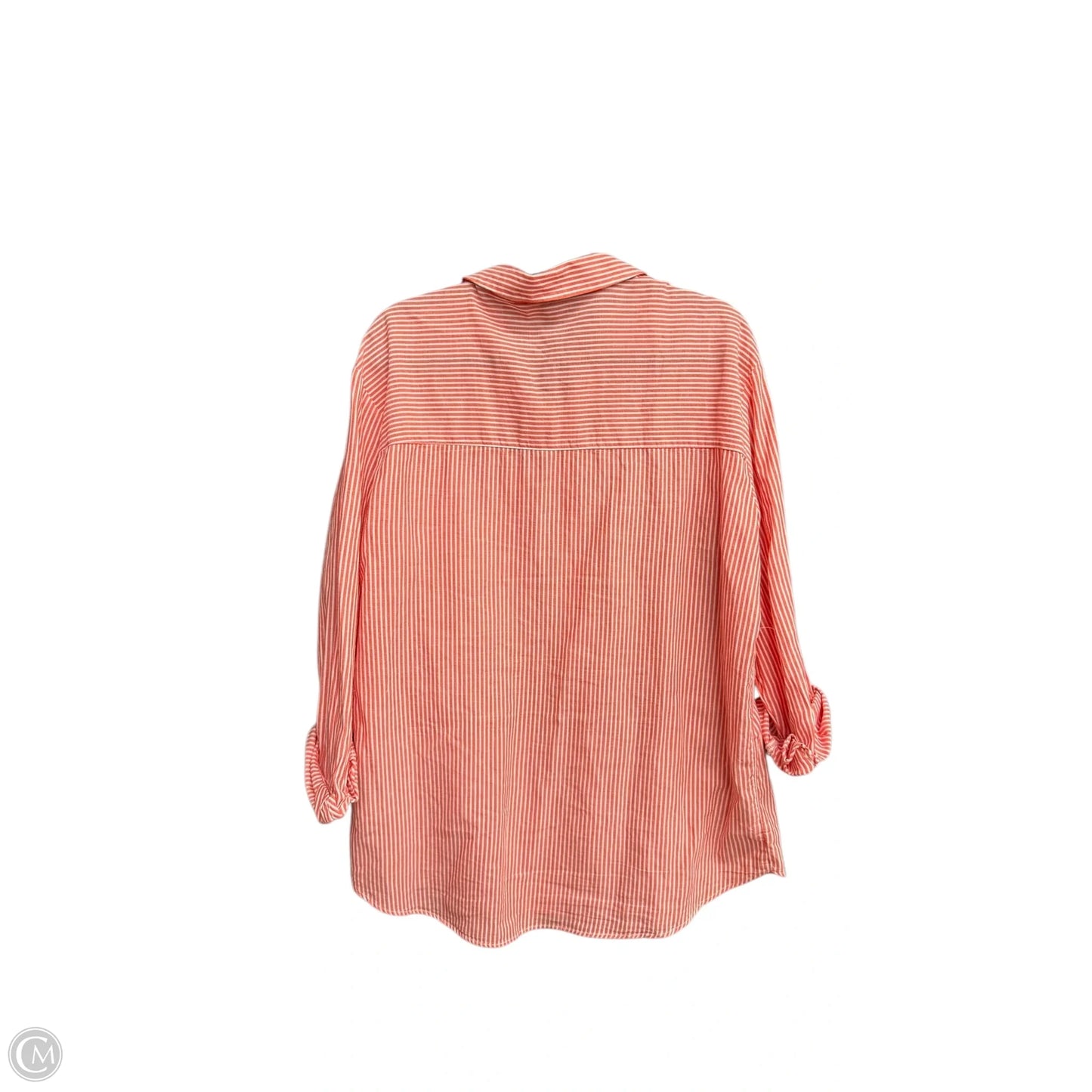 Top 3/4 Sleeve By Divided In Striped Pattern, Size: Xs