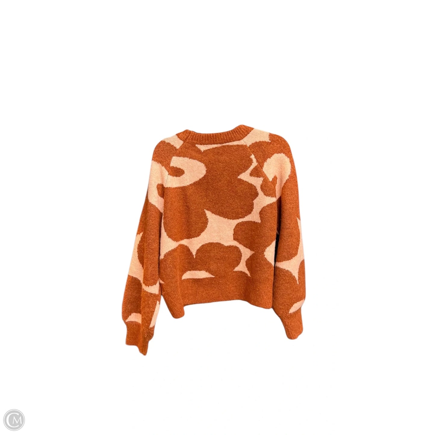 Sweater By Storia In Brown & Tan, Size: S