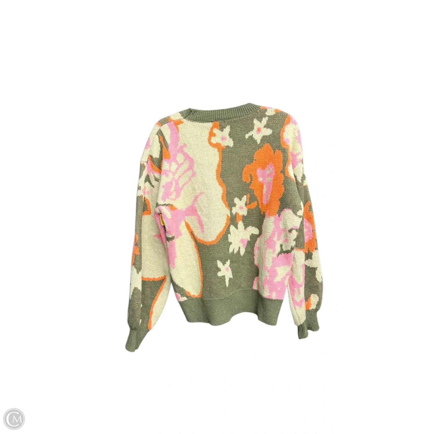 Sweater By Voy In Floral Print, Size: S