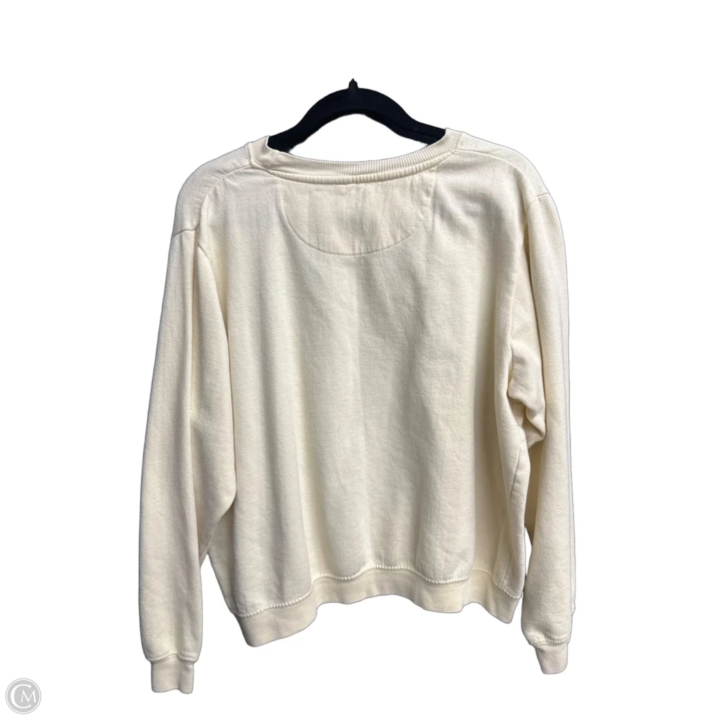 Sweatshirt Crewneck By Clothes Mentor In Yellow, Size: 2x