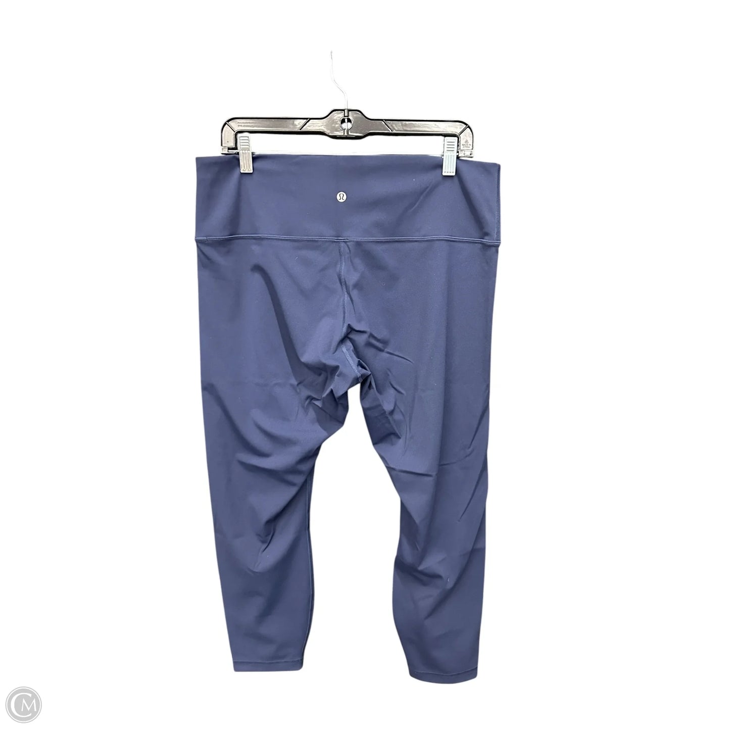 Athletic Leggings By Lululemon In Navy, Size: 16