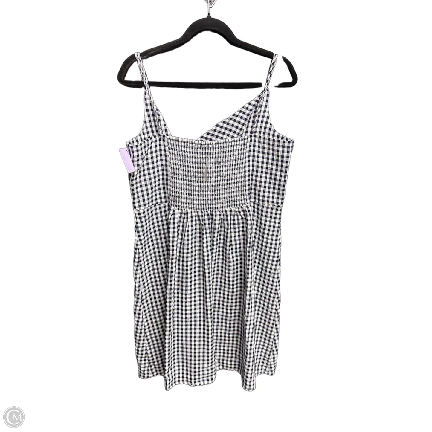 Dress Casual Short By Loft In Checkered Pattern, Size: Xl