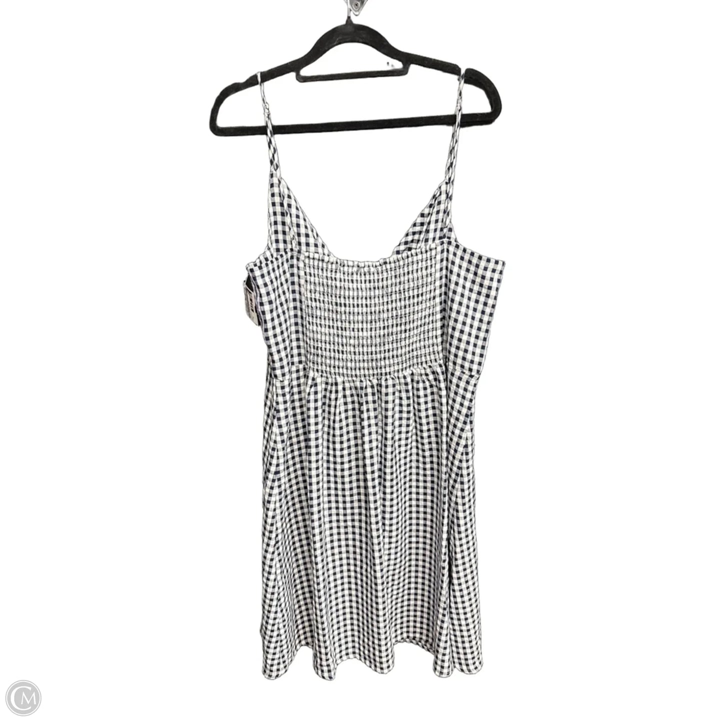 Dress Casual Short By Loft In Checkered Pattern, Size: Xl