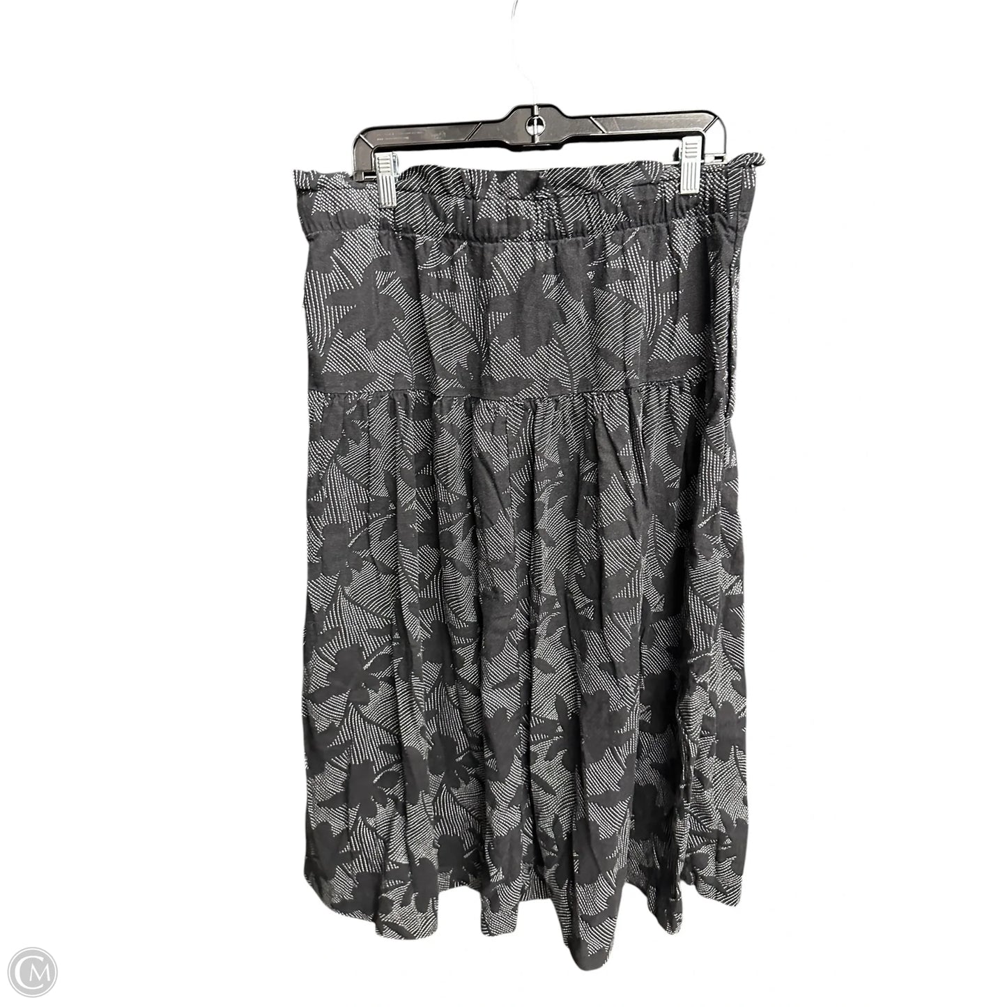 Skirt Midi By Universal Thread In Grey, Size: L