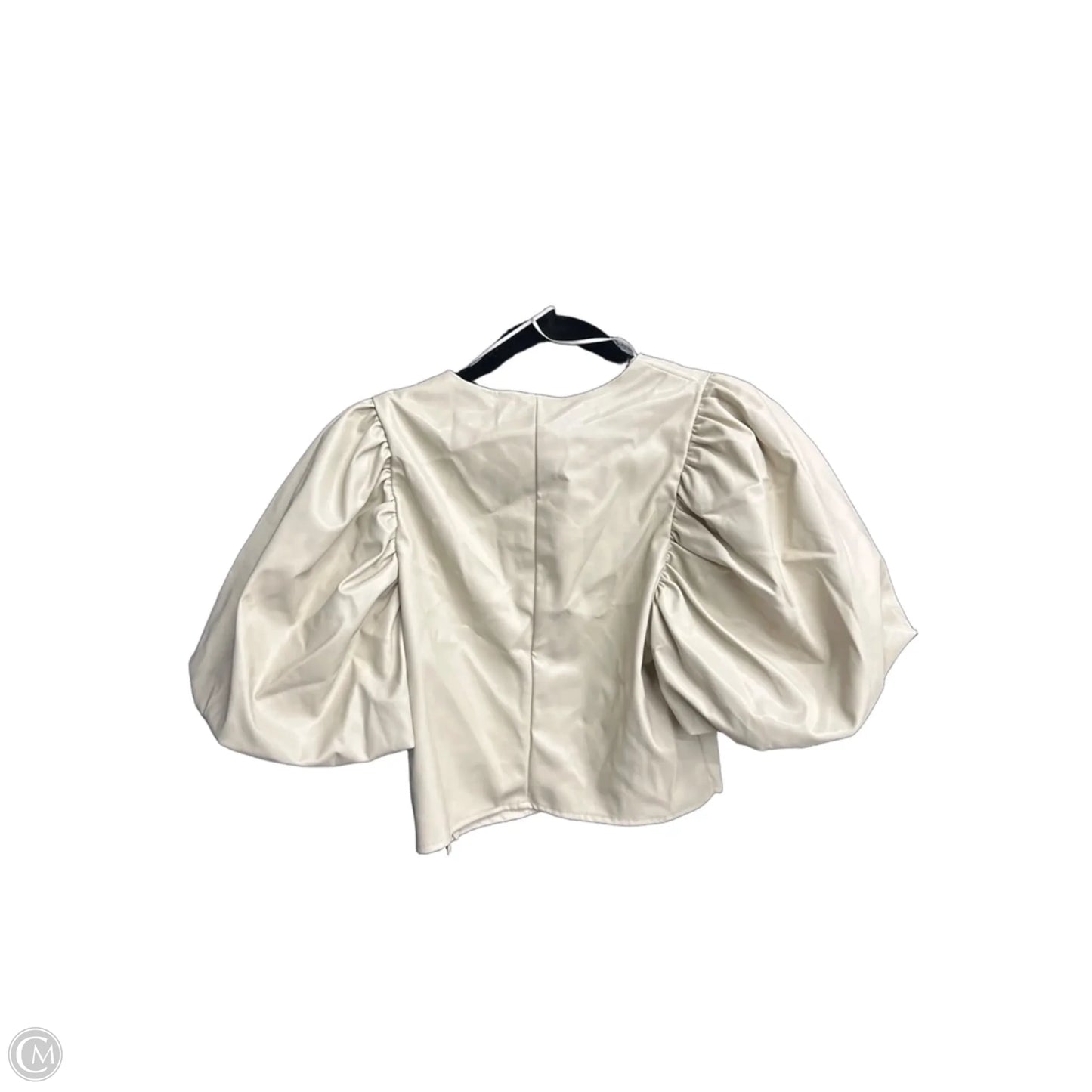 Top Short Sleeve By Endless Rose In Cream, Size: S