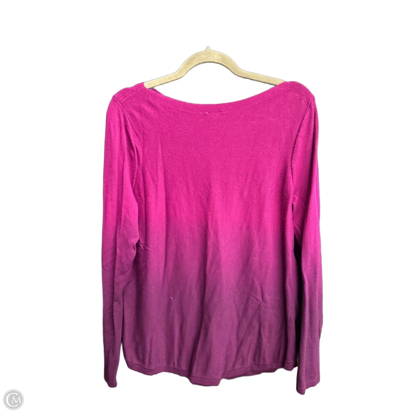 Top Long Sleeve By Chicos In Purple, Size: M
