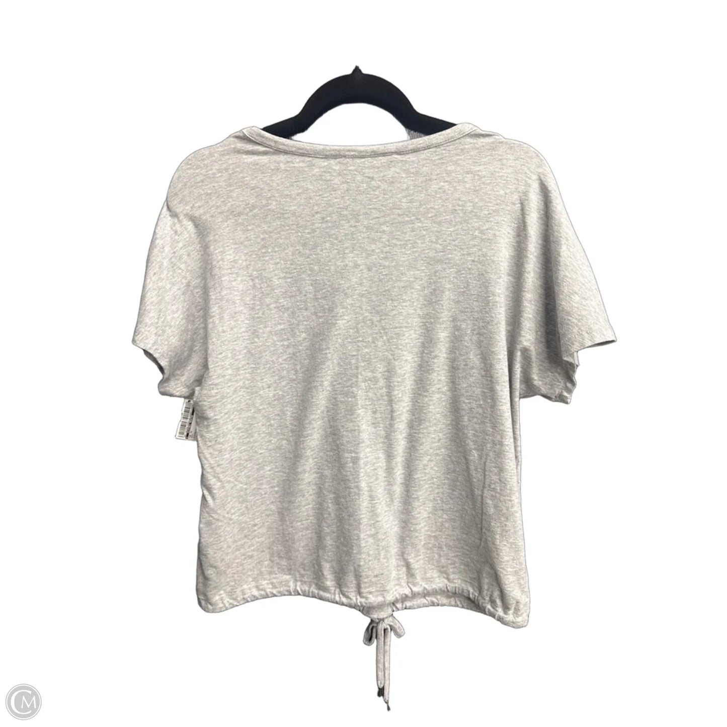 Top Short Sleeve By Clothes Mentor In Grey, Size: M