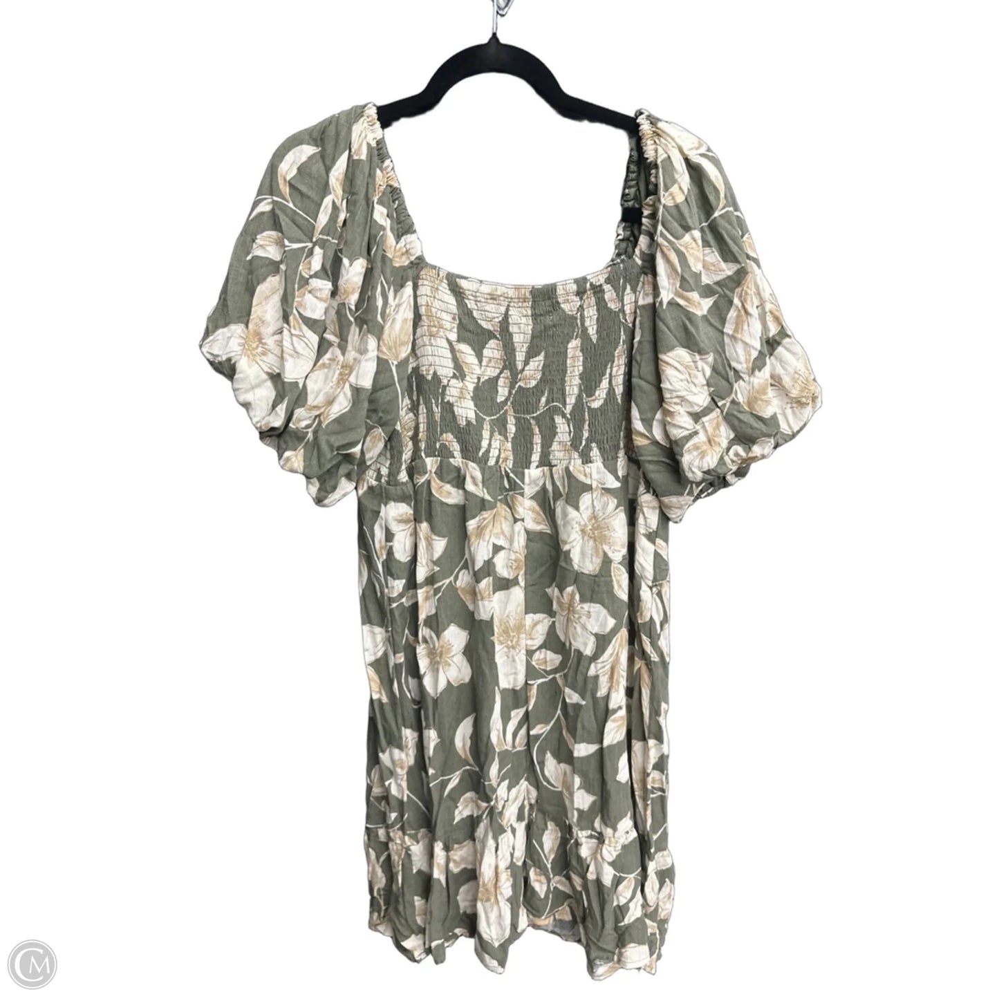 Dress Casual Short By Maurices In Floral Print, Size: Xl