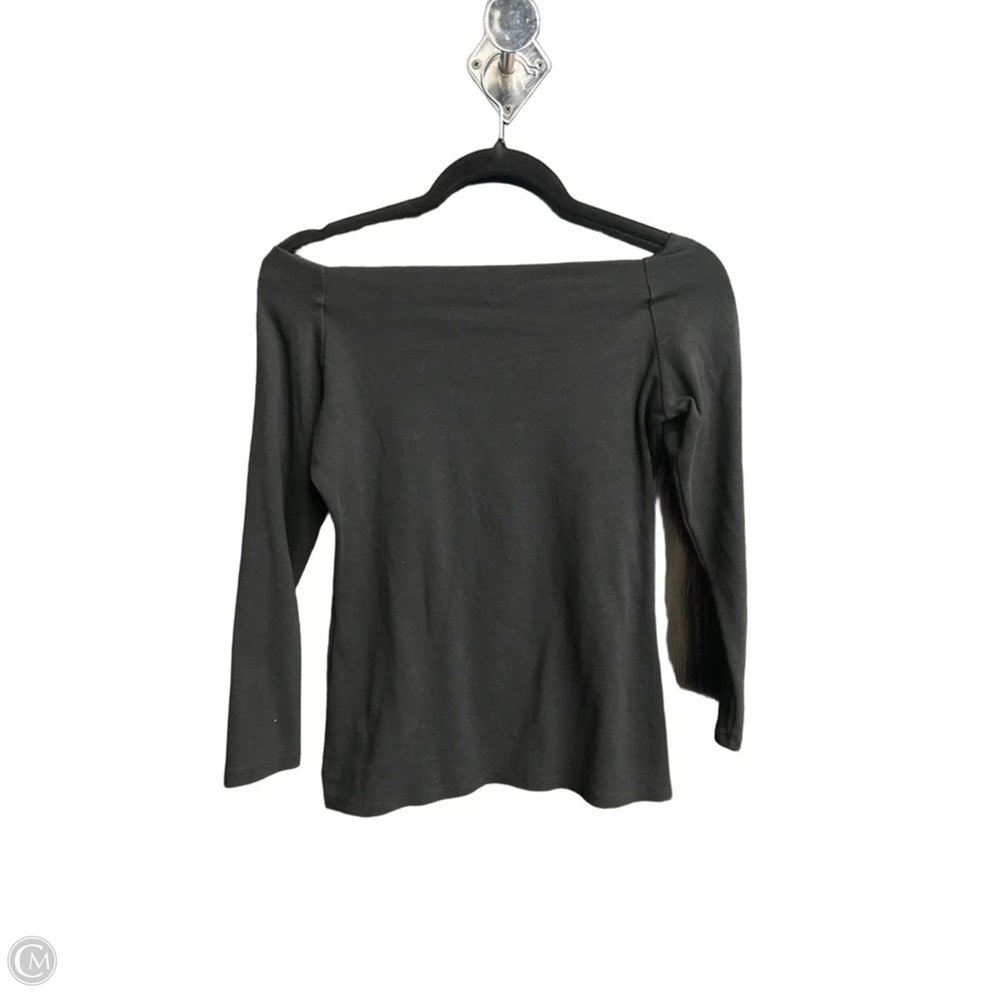 Top Long Sleeve By J. Crew In Black, Size: S